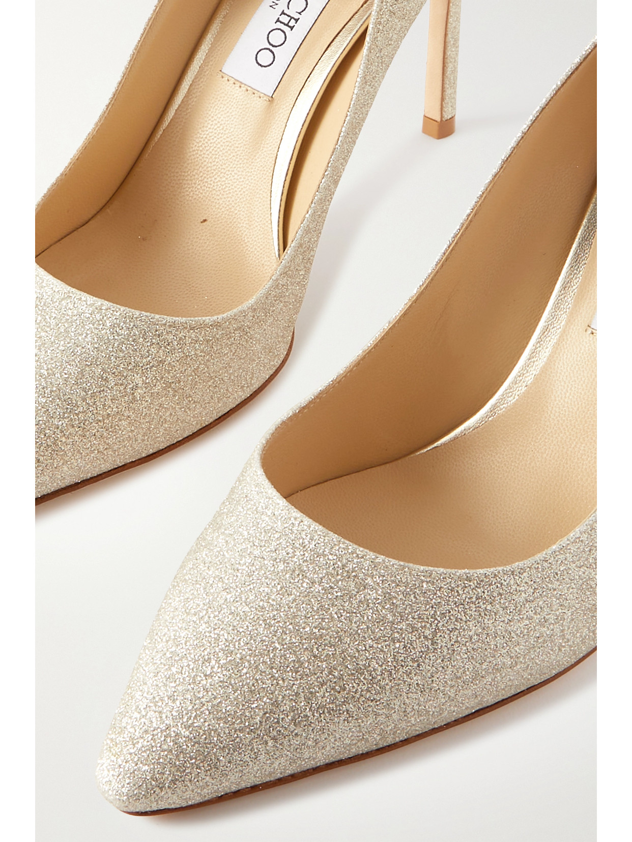 Romy 85 Glittered Pumps