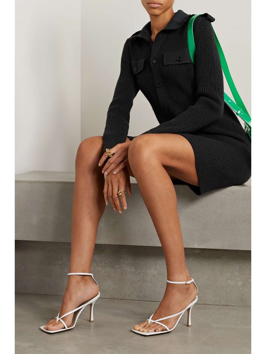 BOTTEGA VENETA Leather sandals | NET-A-PORTER