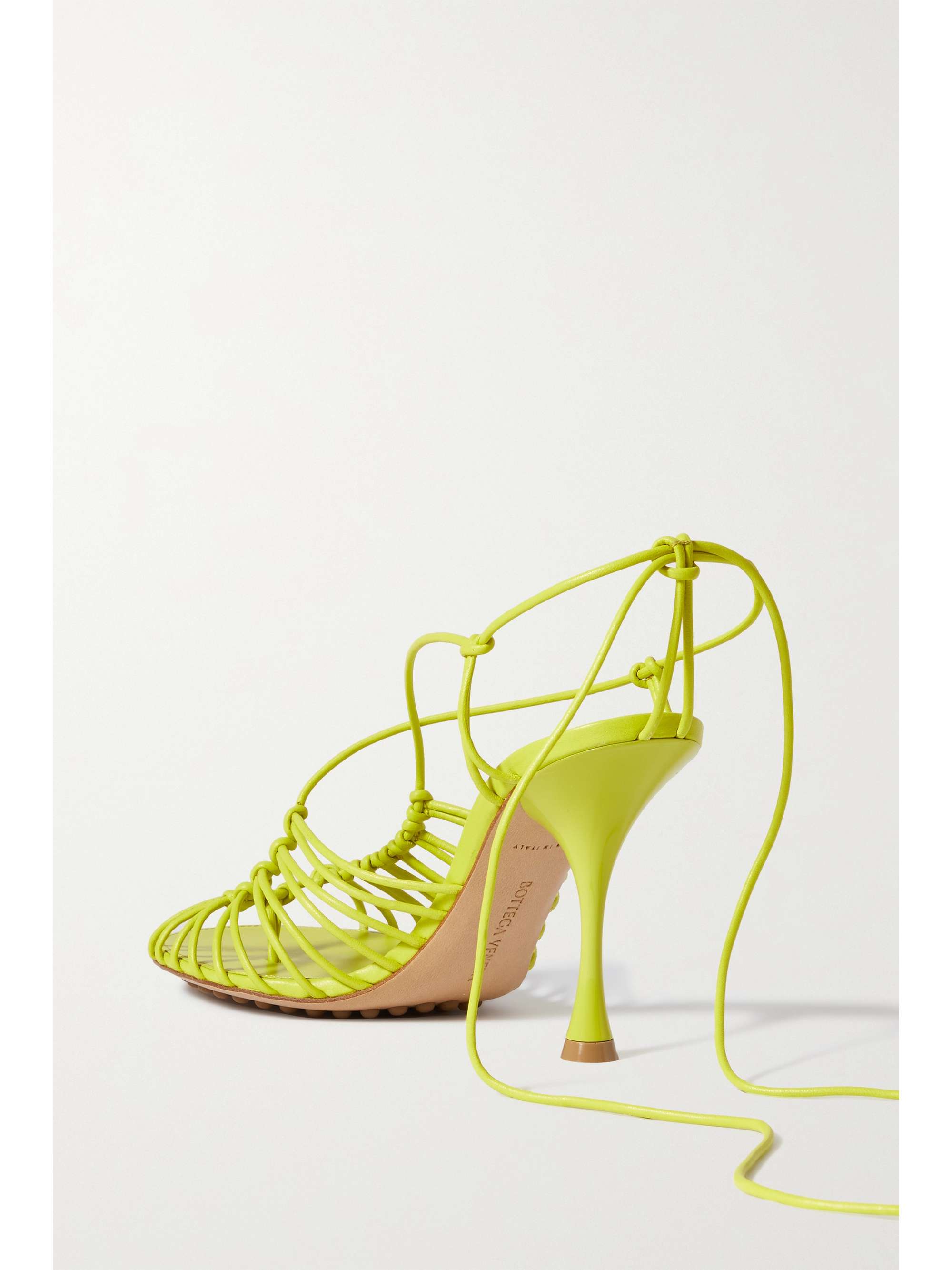 BOTTEGA VENETA Sandales en cuir à nœuds
