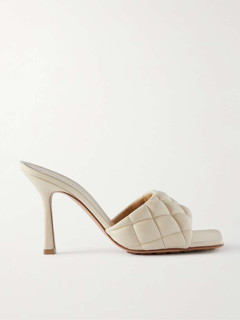 Bottega Veneta Embossed Rubber Slides