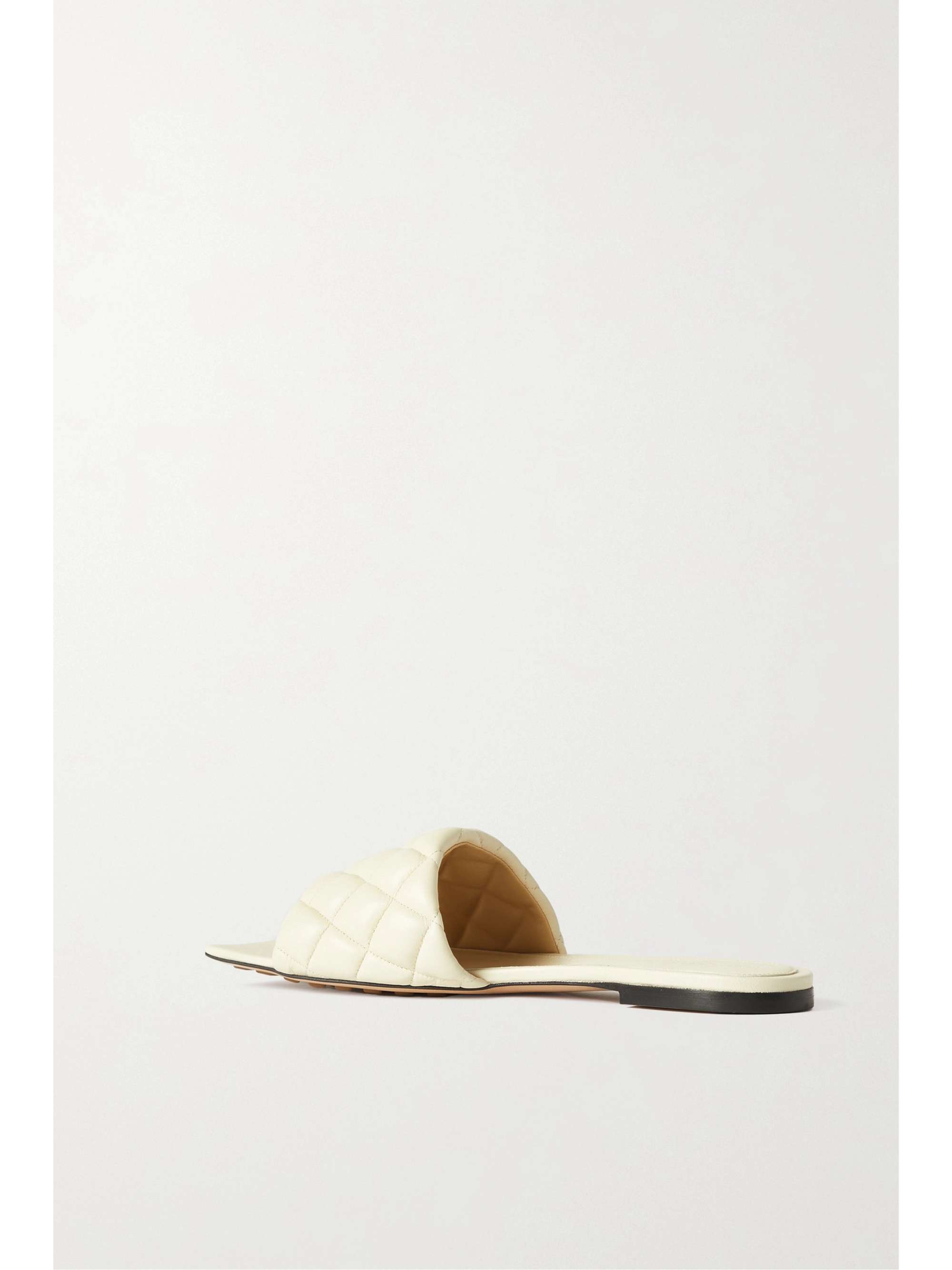 BOTTEGA VENETA Quilted leather slides | NET-A-PORTER