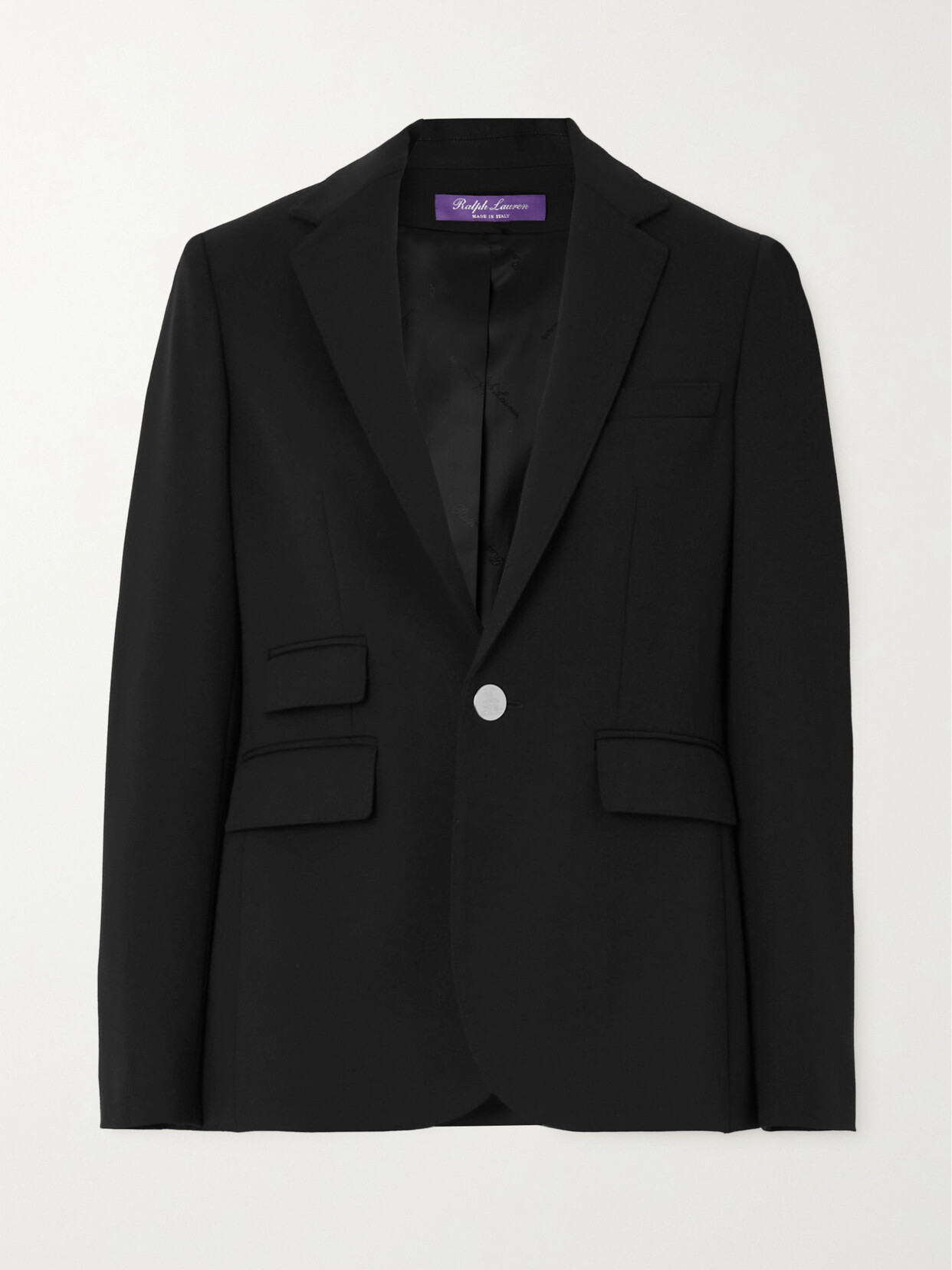 Ralph Lauren Collection - Parker Wool-blend Blazer - Black