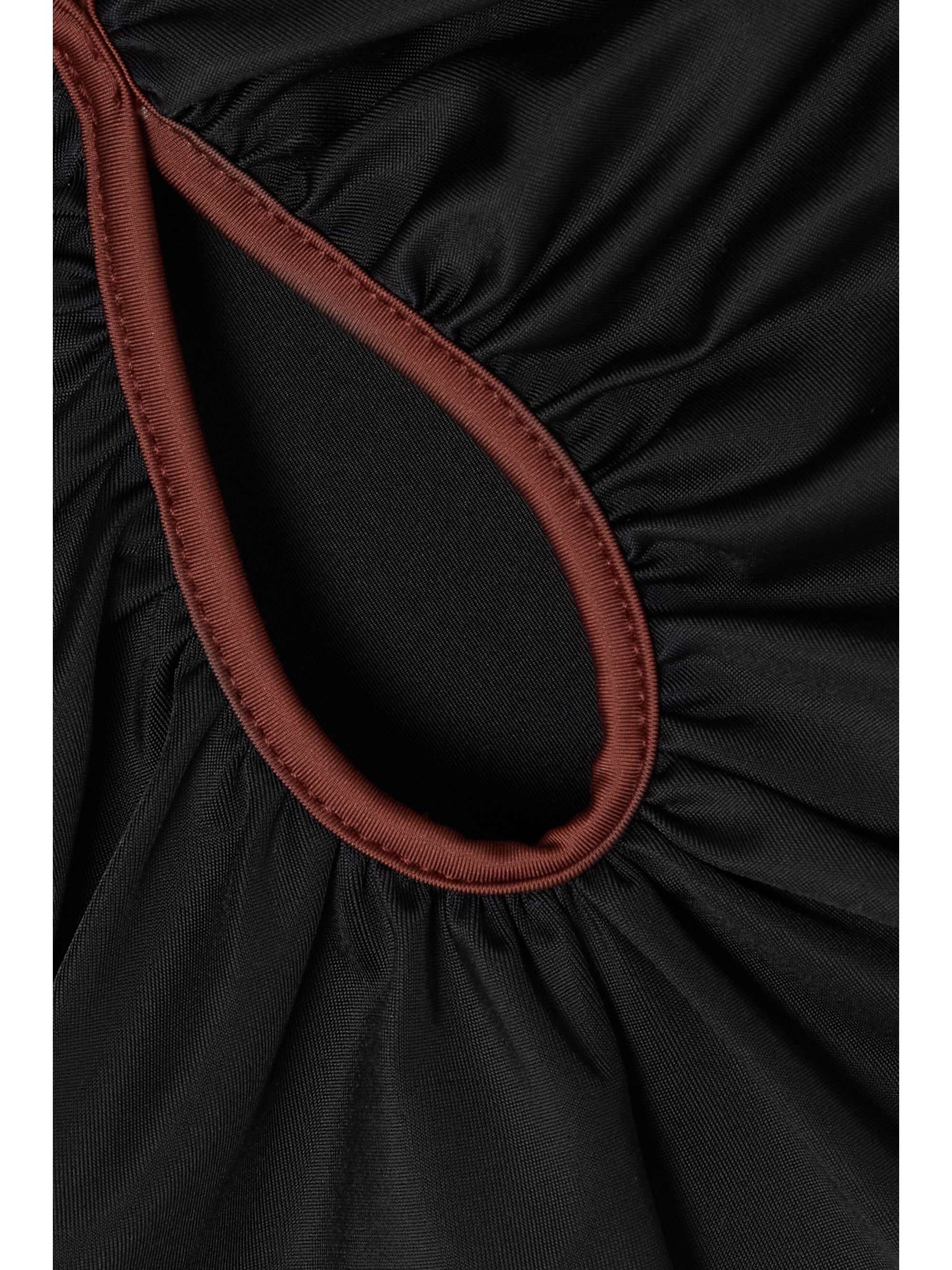JOHANNA ORTIZ + NET SUSTAIN Malick cutout open-back recycled swimsuit