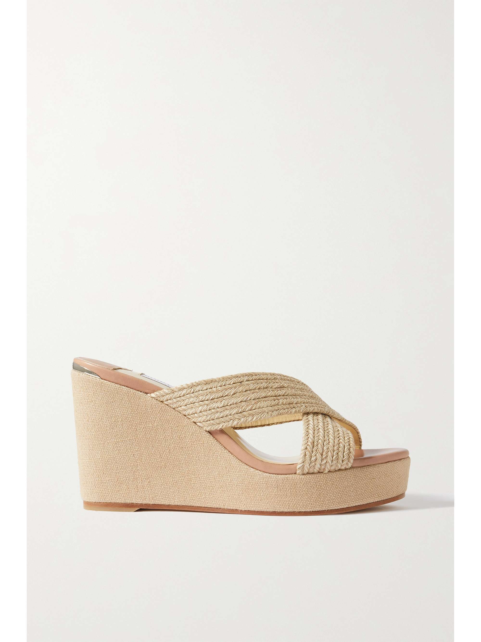 Wedge hotsell mule sandals