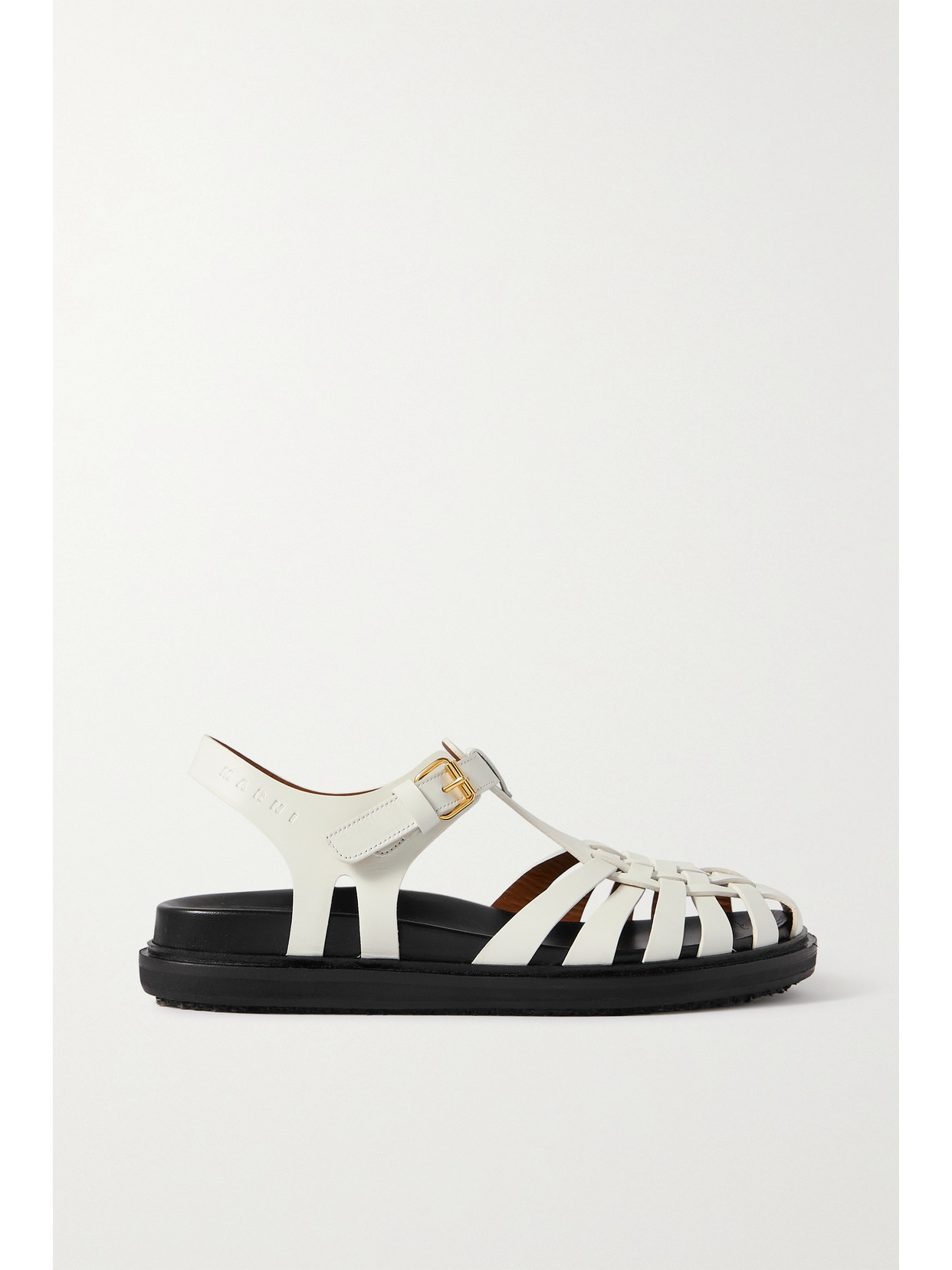 Marni - Leather Sandals - White