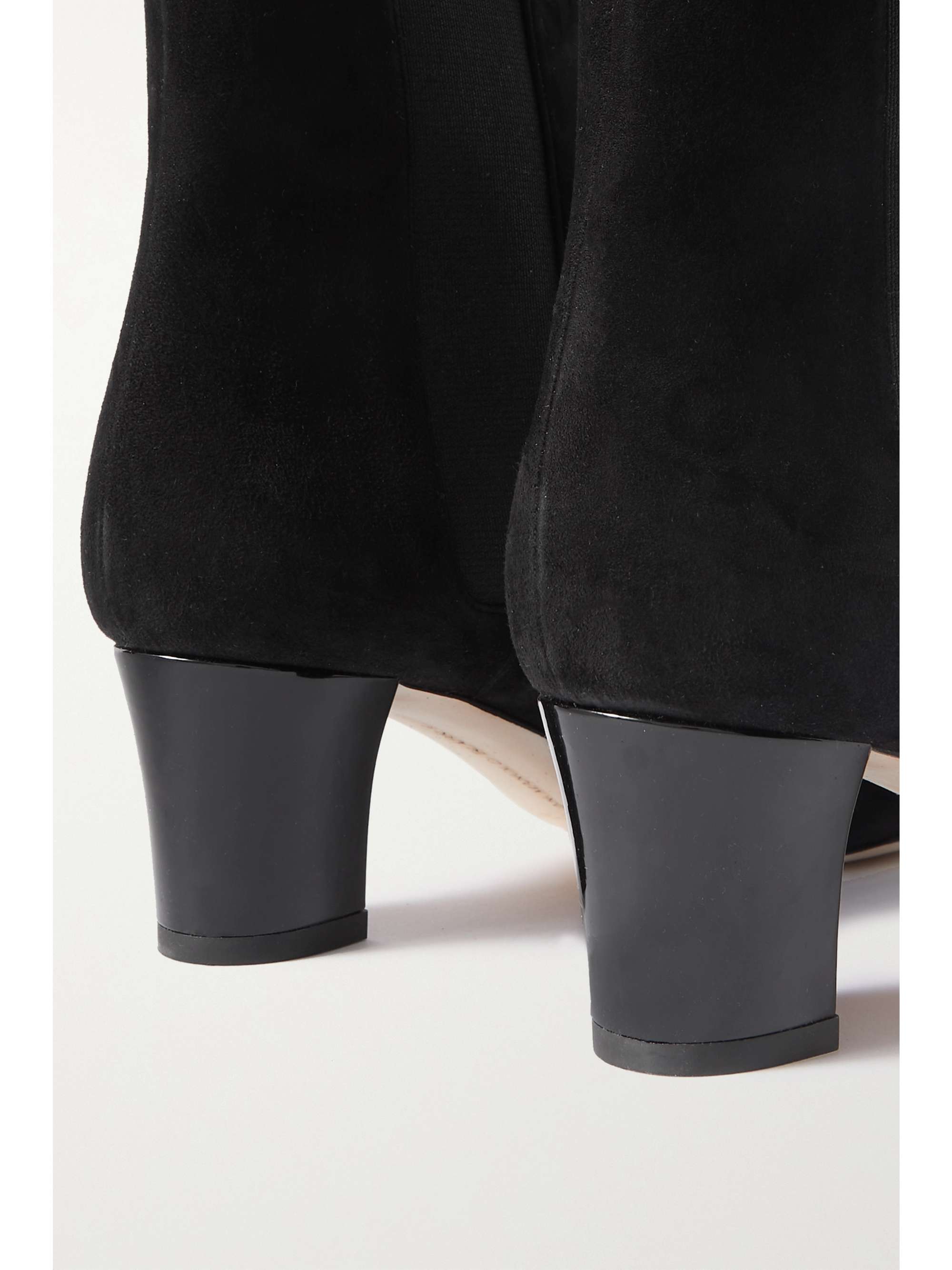 MANOLO BLAHNIK Tirassa 50 绒面革切尔西靴
