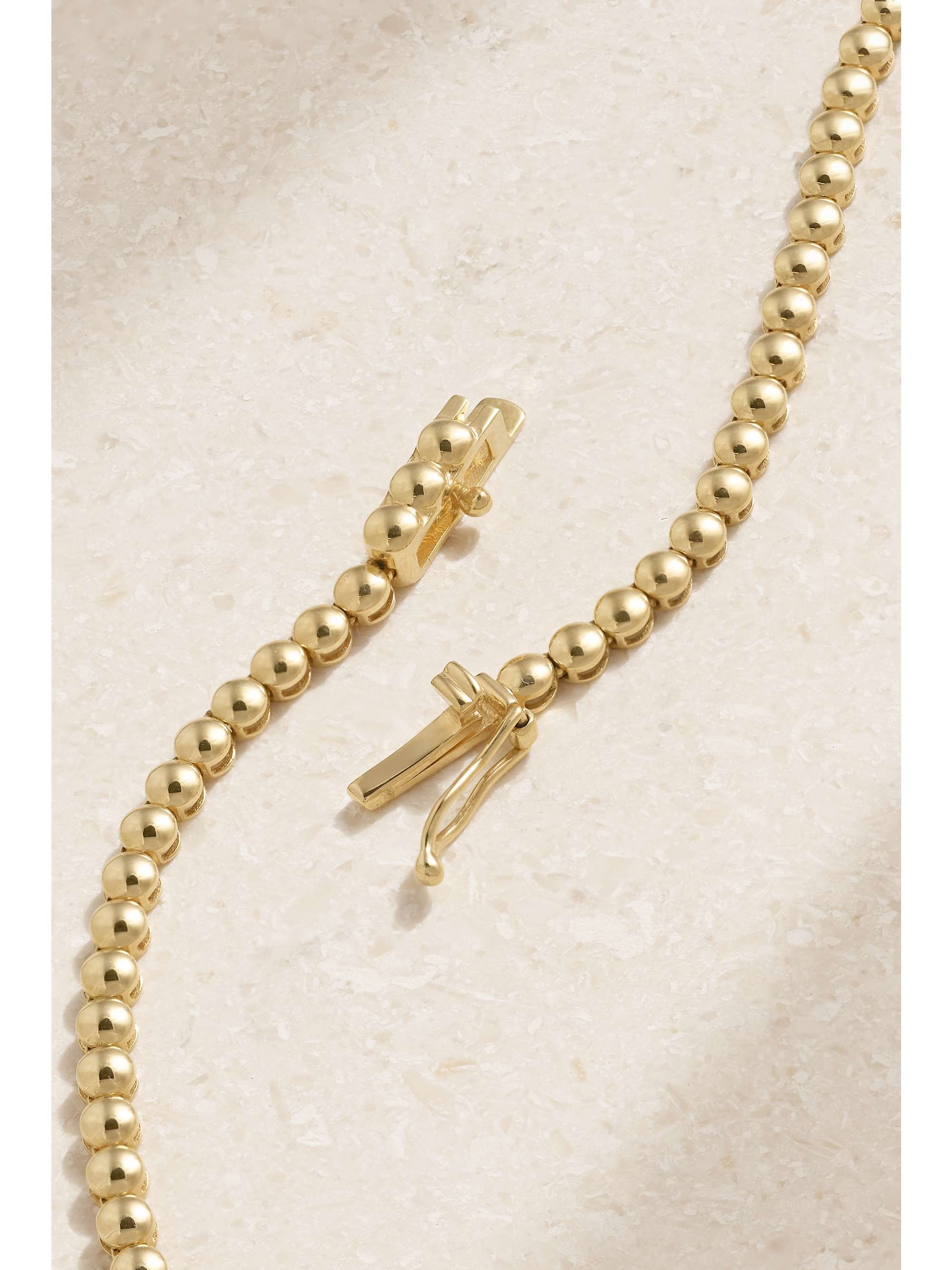 JENNIFER MEYER 18-karat gold diamond necklace