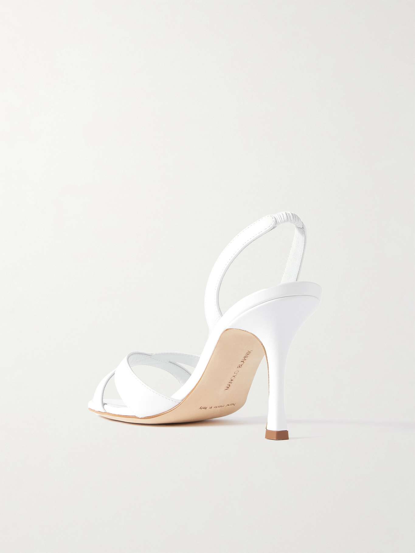 Callasli 90 Leather Slingback Sandals