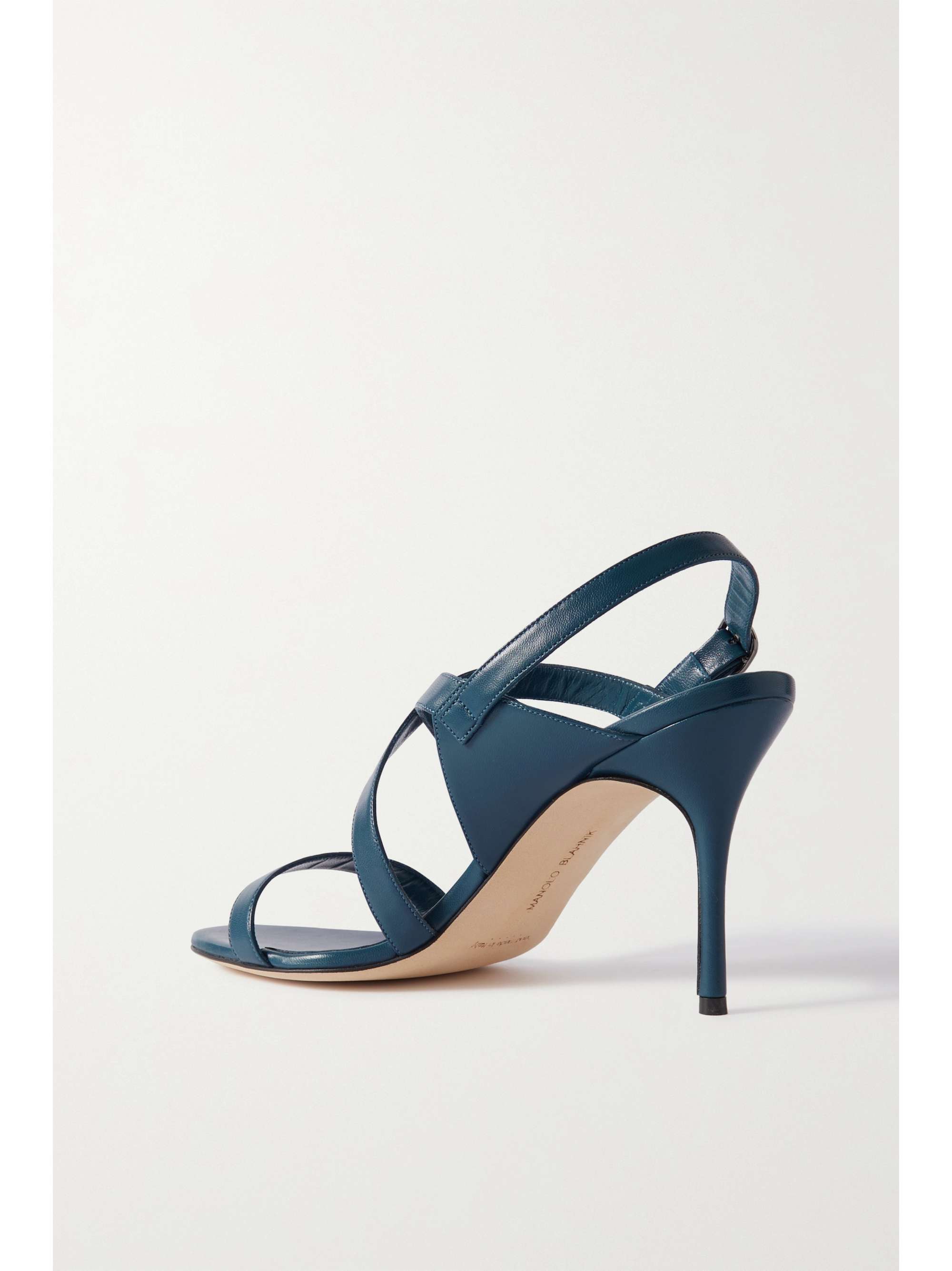 MANOLO BLAHNIK Sandales en cuir Singanu 90