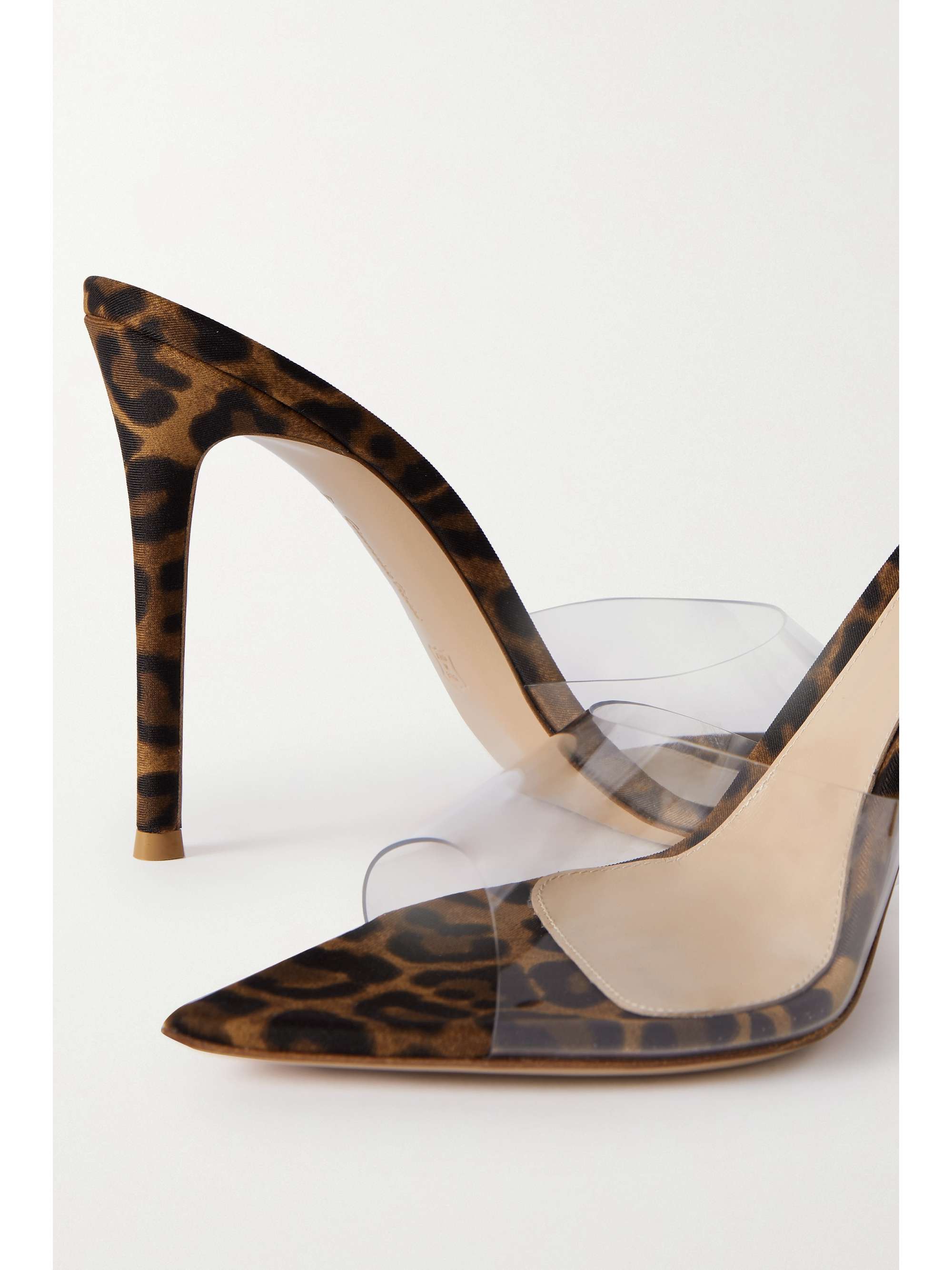 GIANVITO ROSSI Elle 105 PVC mules