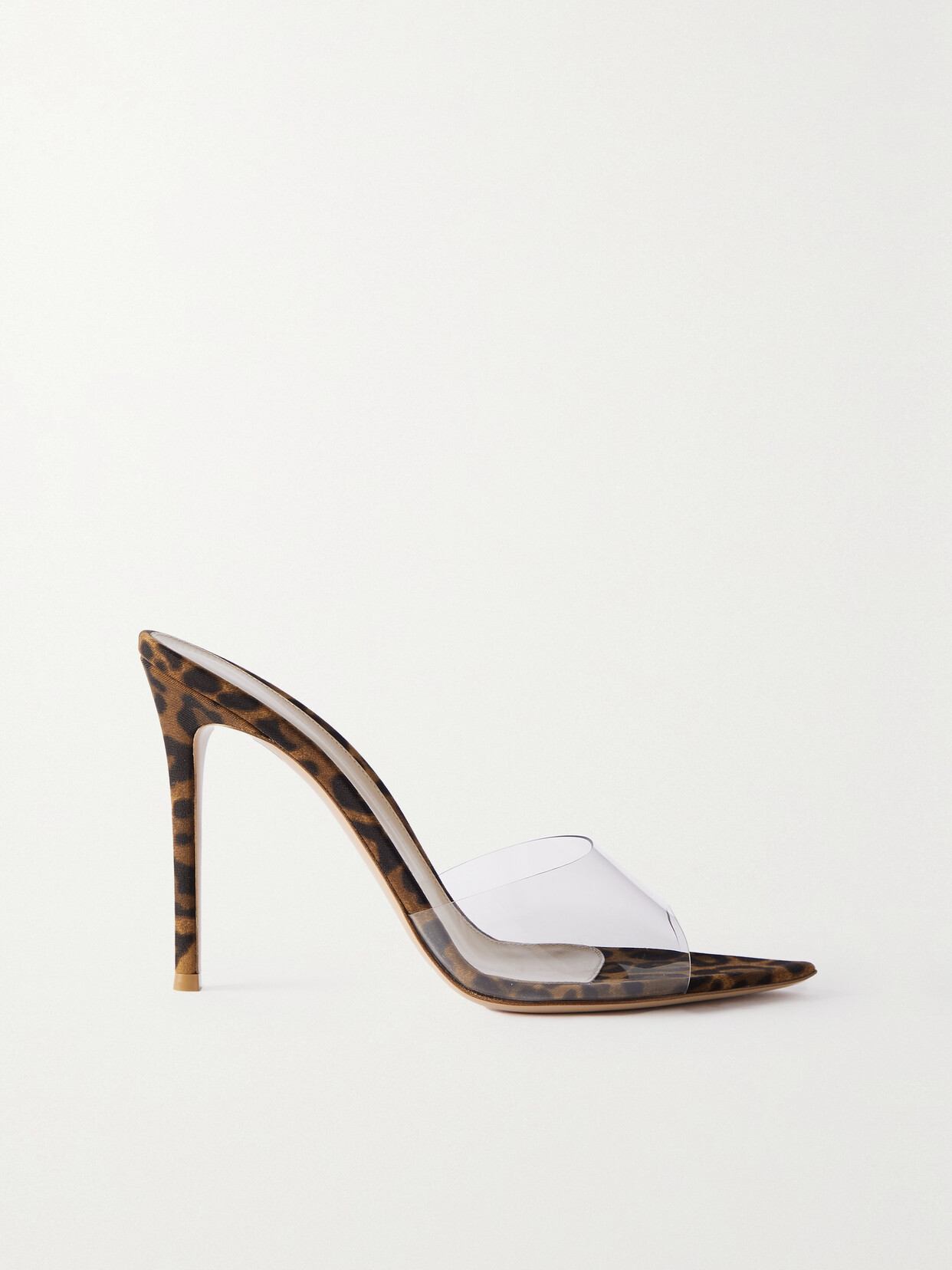 Gianvito Rossi - Elle 105 Pvc Mules - Animal print