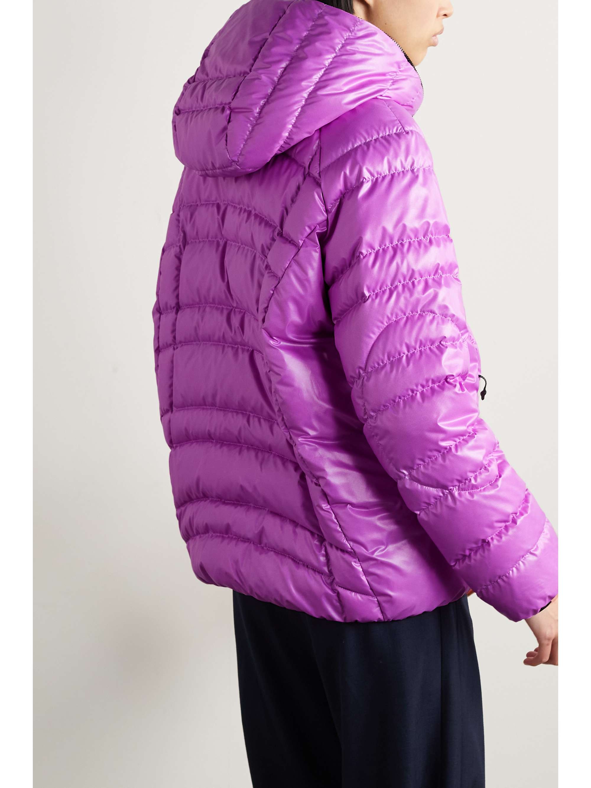 MONCLER Narlay hooded quilted ripstop down jacket