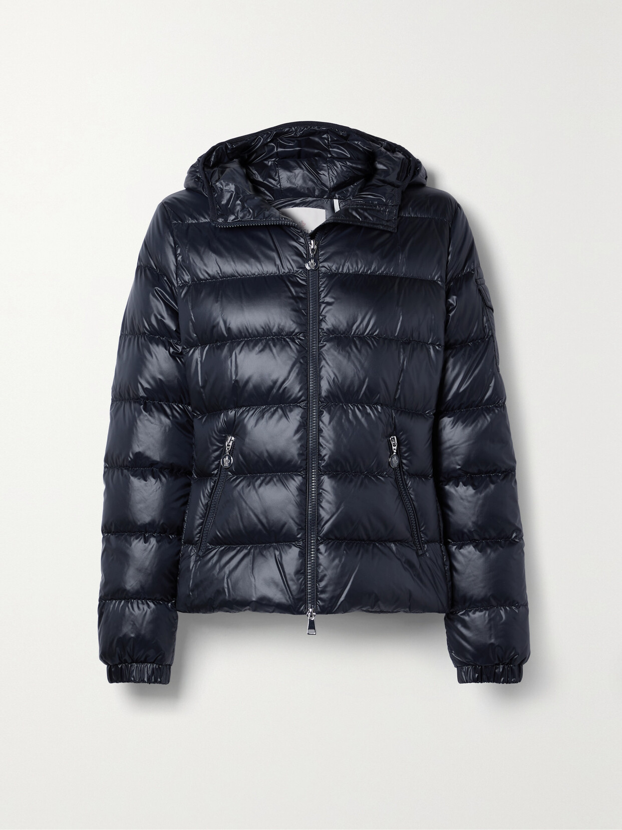 Moncler - Gles Hooded Quilted Shell Down Jacket - Blue