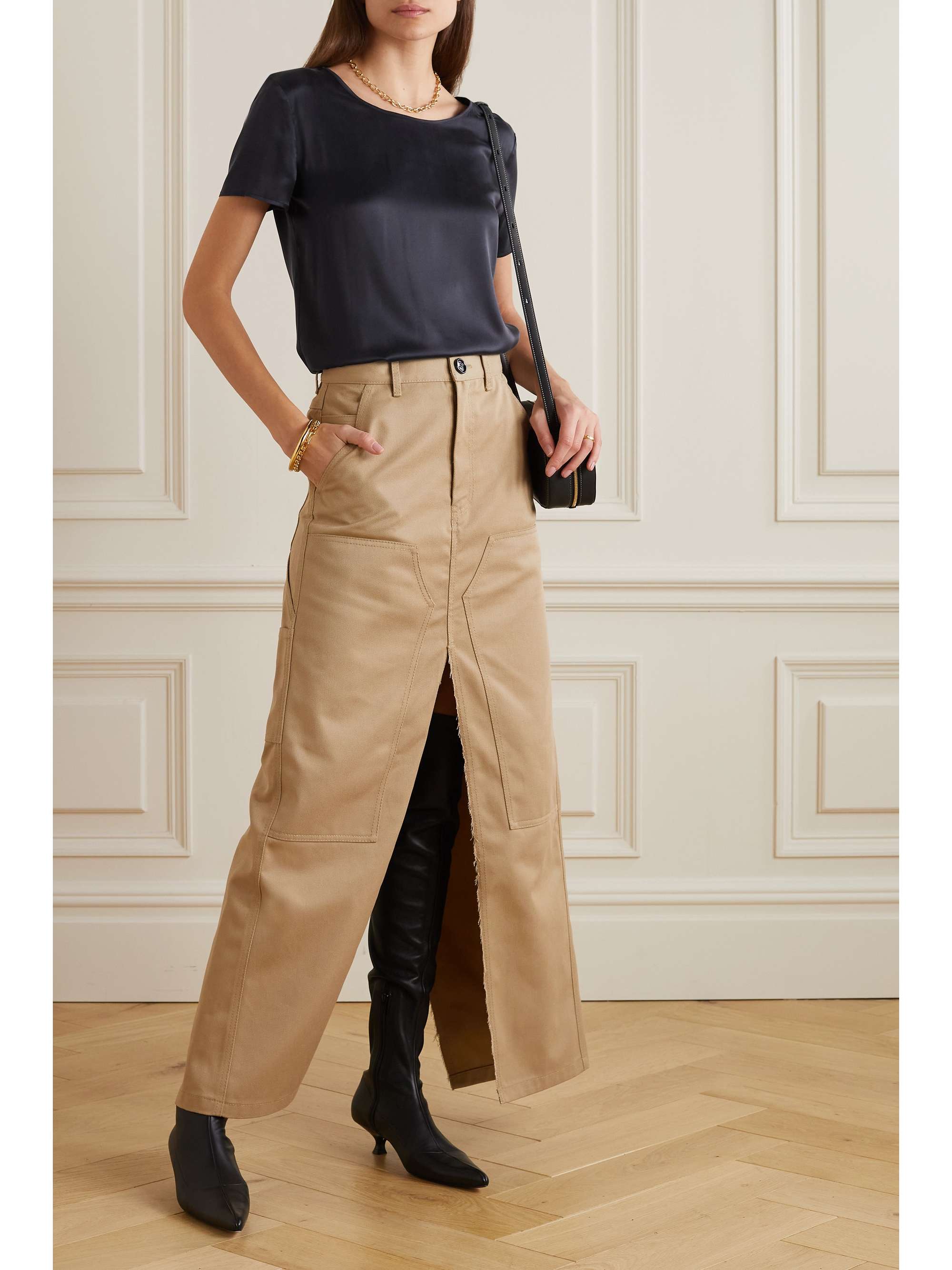 MAX MARA Leisure Cortona silk T-shirt