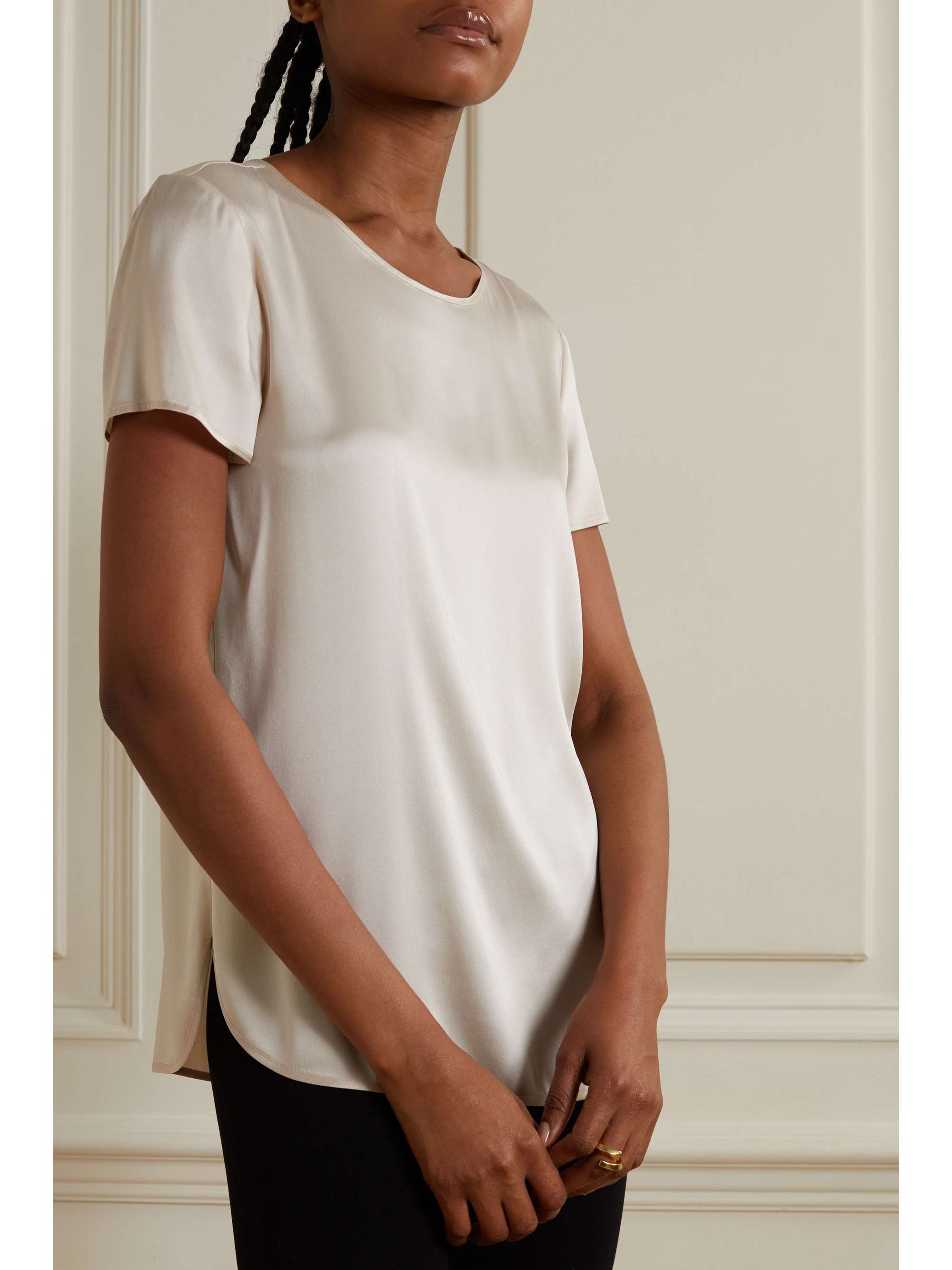 MAX MARA Leisure Cortona silk T-shirt