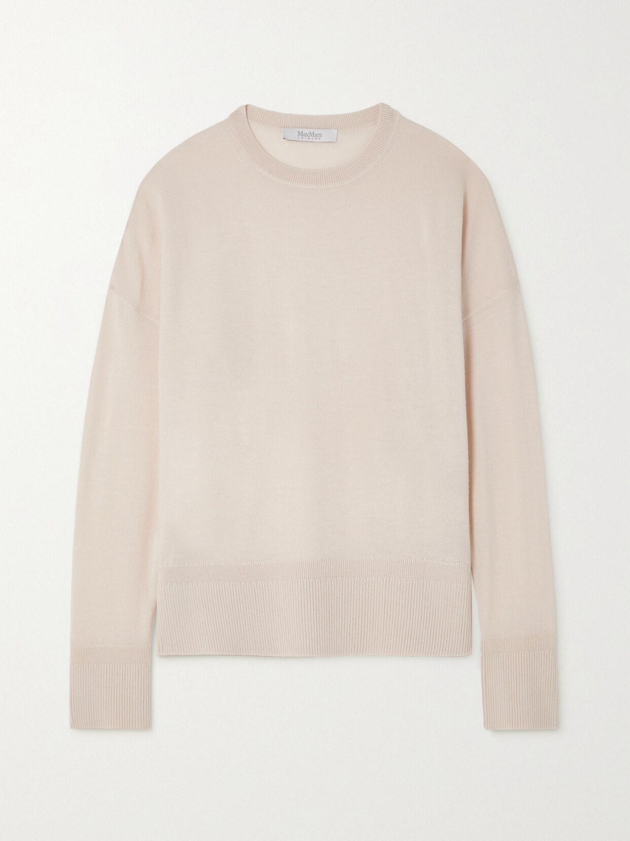 Max Mara Leisure Cavallo Wool Sweater - Ivory