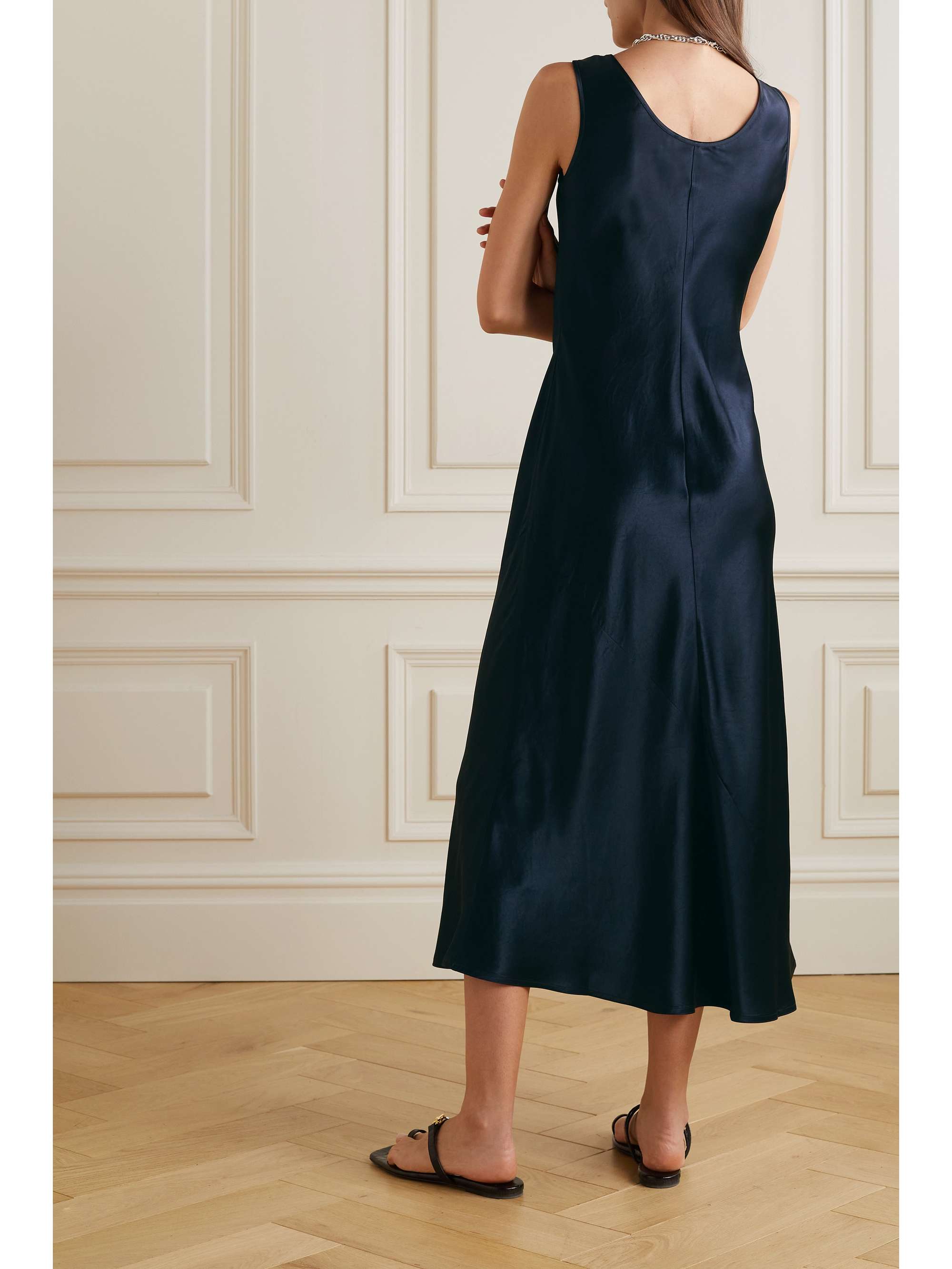 MAX MARA Leisure Capua satin midi dress