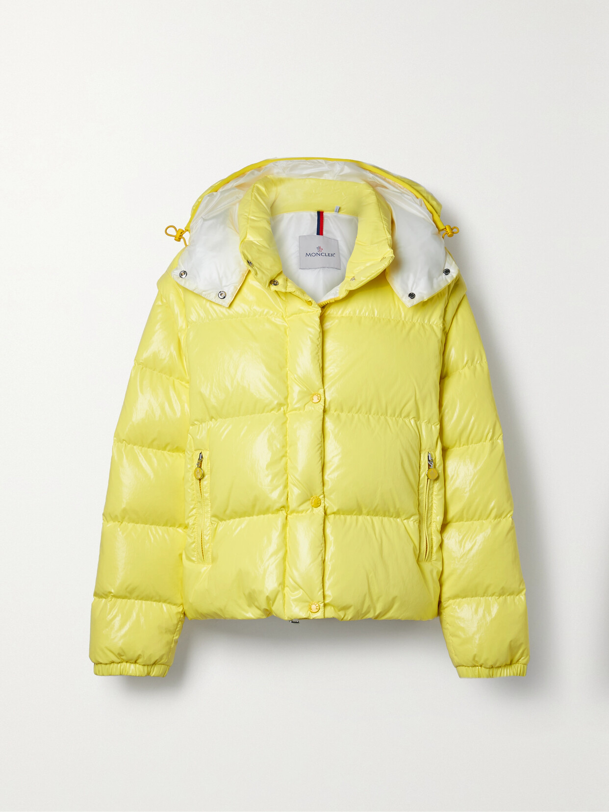 MONCLER MAULEON CONVERTIBLE QUILTED COTTON-BLEND SHELL DOWN JACKET