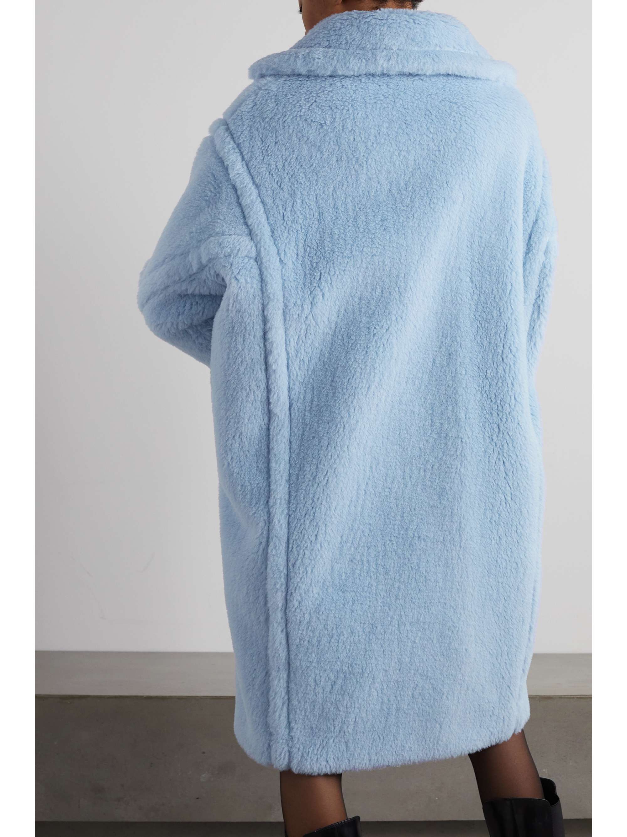MAX MARA Teddy Bear Icon camel hair and silk-blend coat