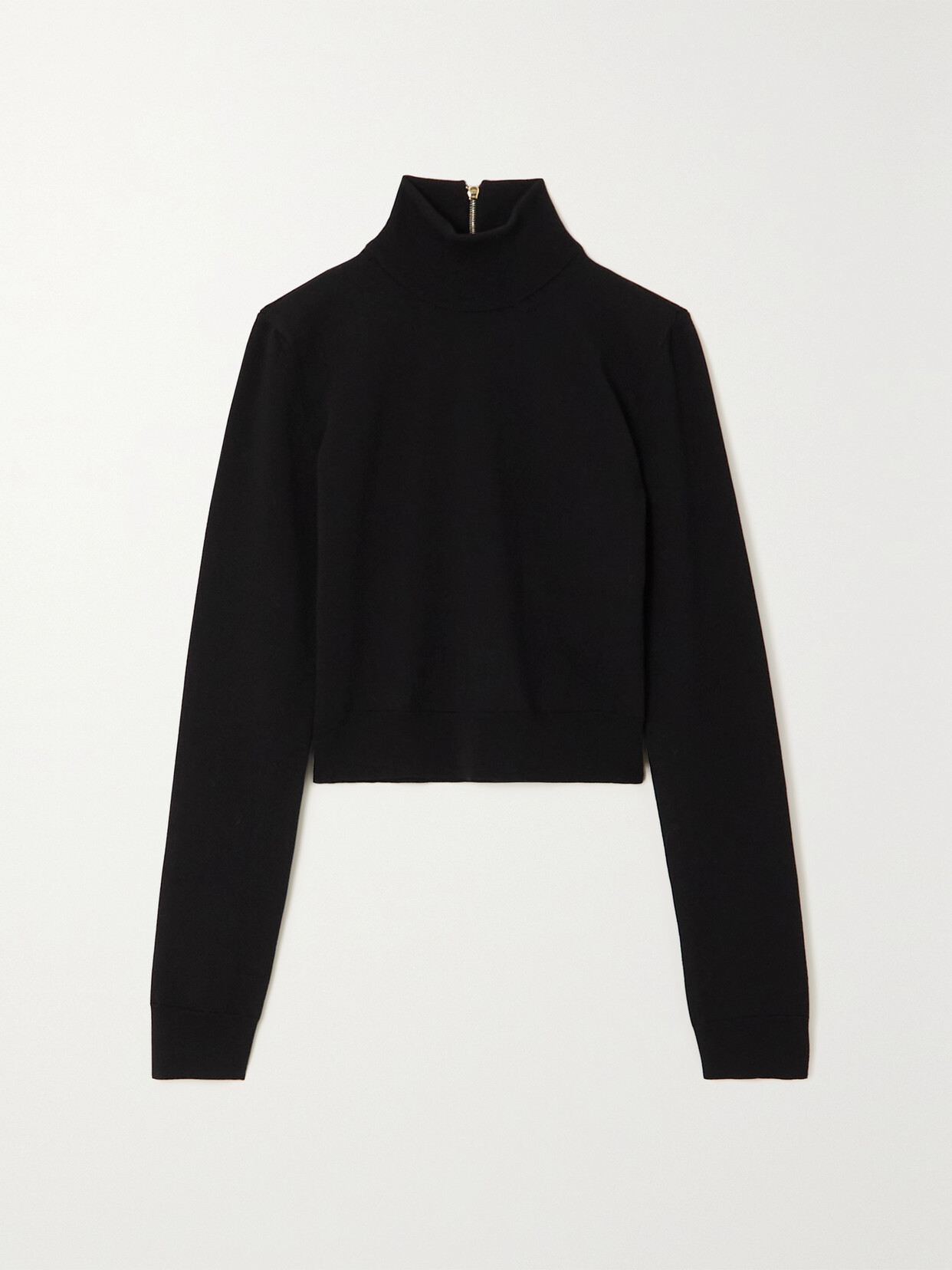 Max Mara - Balbo Wool-blend Turtleneck Sweater - Black