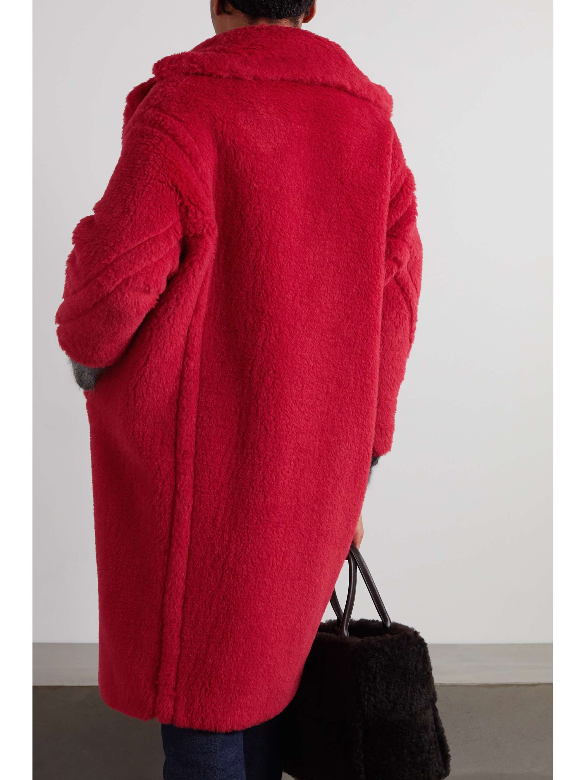 MAX MARA Teddy Bear Icon camel hair and silk-blend coat