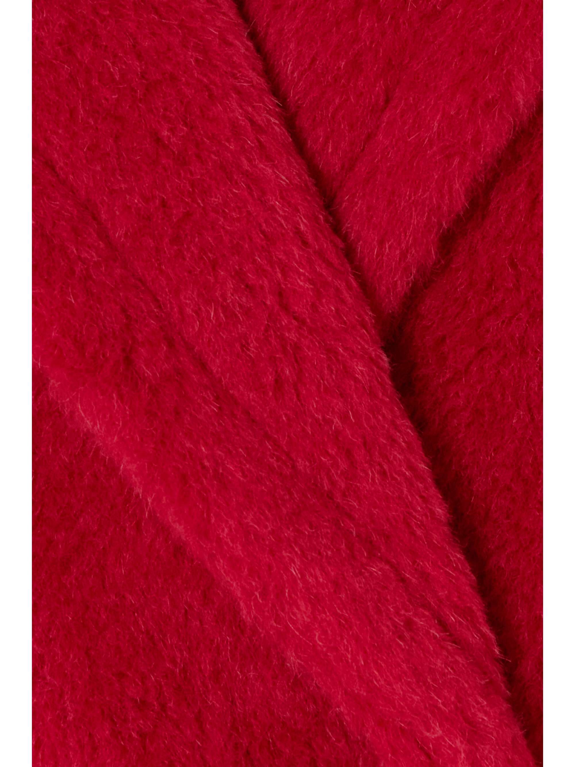 MAX MARA Teddy Bear Icon camel hair and silk-blend coat