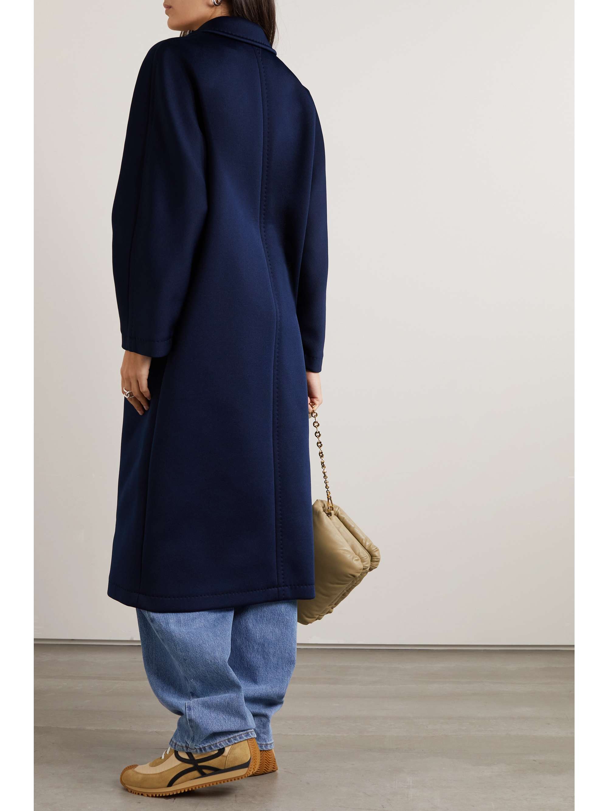 MAX MARA Madame2 double-breasted jersey coat