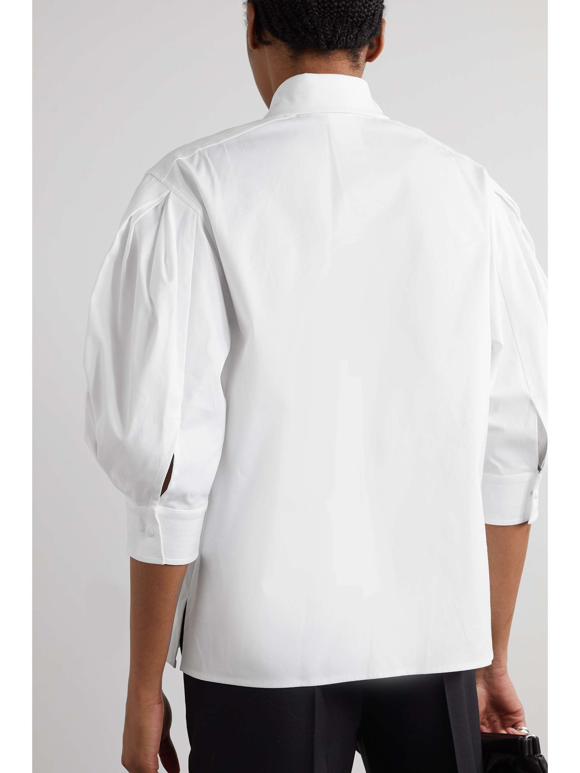 MAX MARA Park stretch-cotton twill shirt