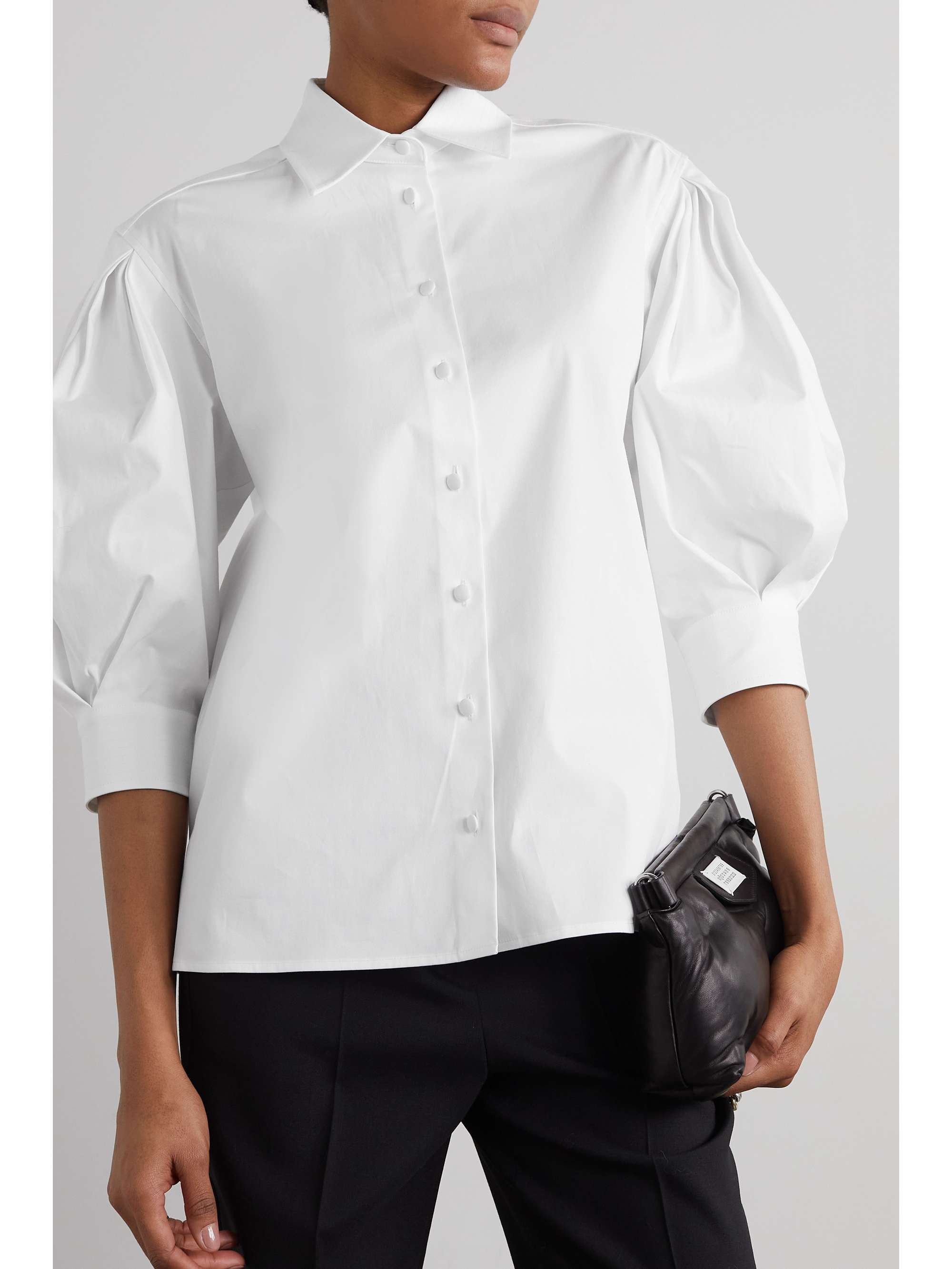 MAX MARA Park stretch-cotton twill shirt