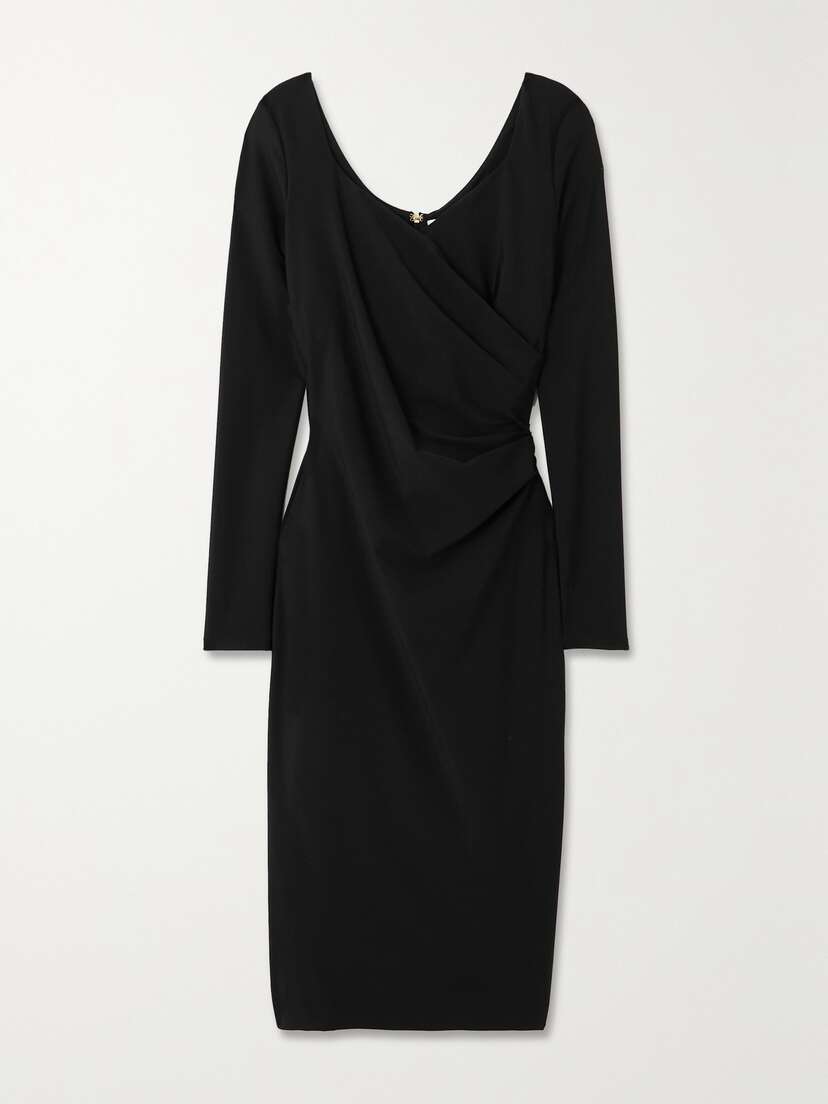 Max Mara Riber Gathered Stretch-jersey Dress -  - UK 18