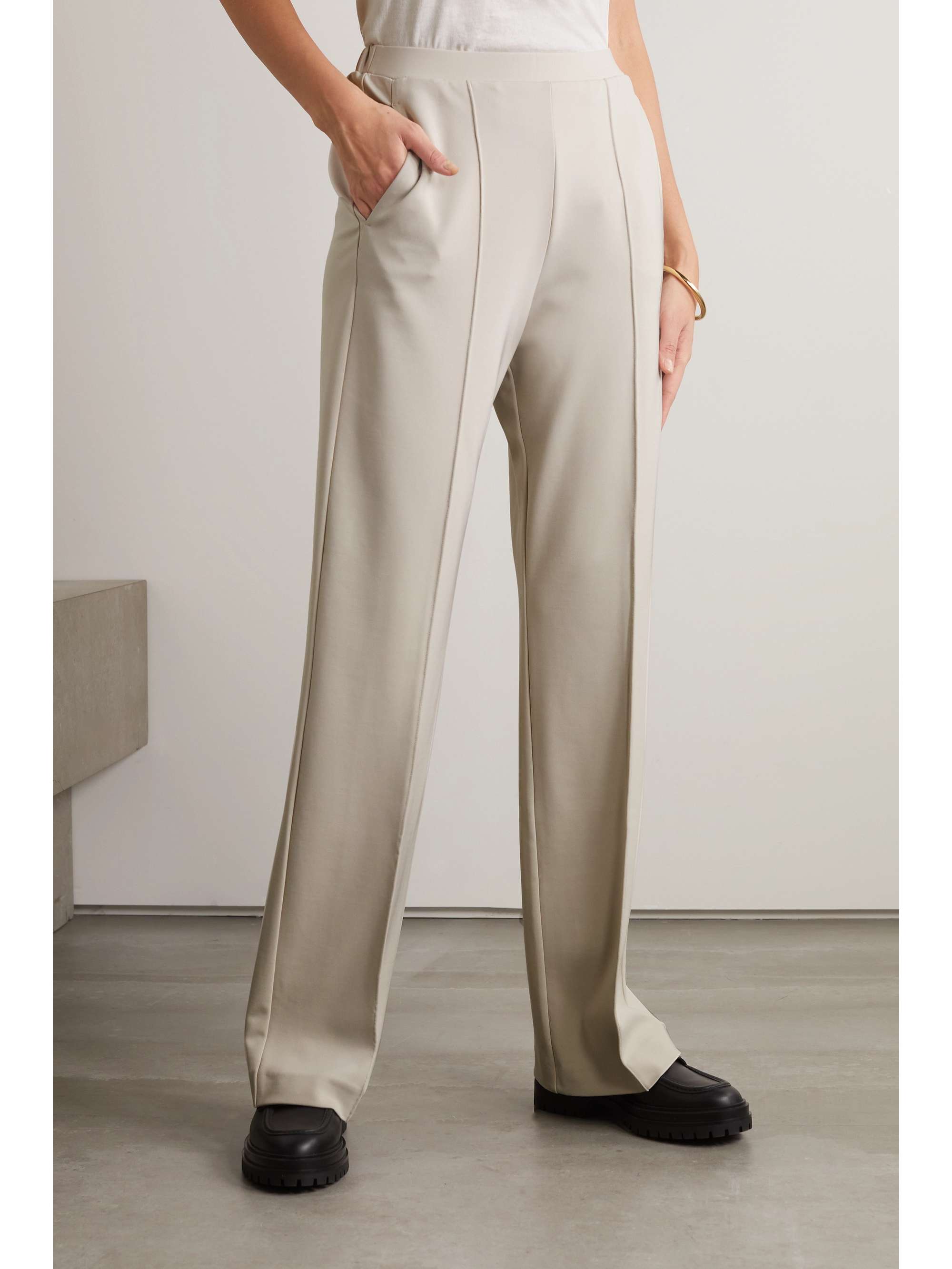 MAX MARA Leisure Ghirba stretch-jersey straight-leg pants