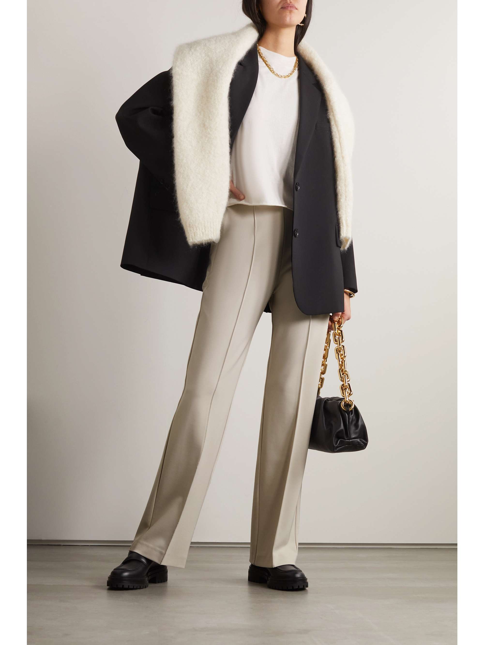 MAX MARA Leisure Ghirba stretch-jersey straight-leg pants
