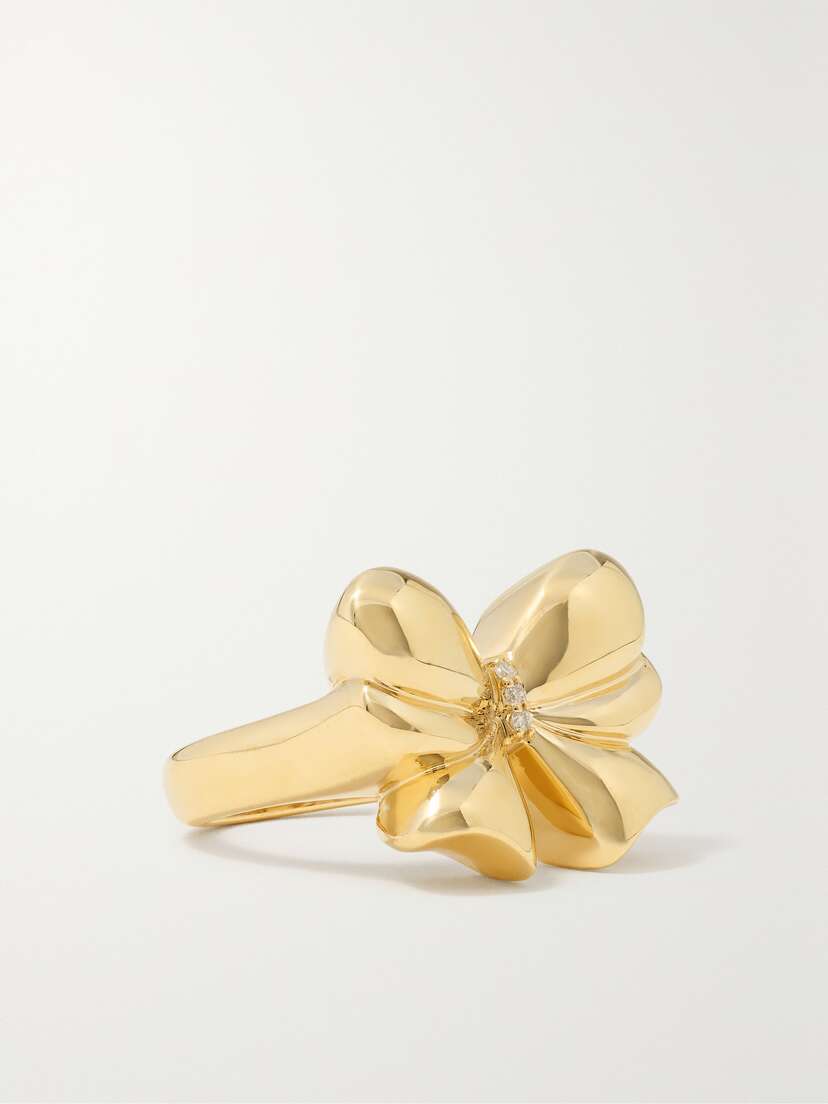 Mason and Books Evie 1-karat Gold Diamond Ring