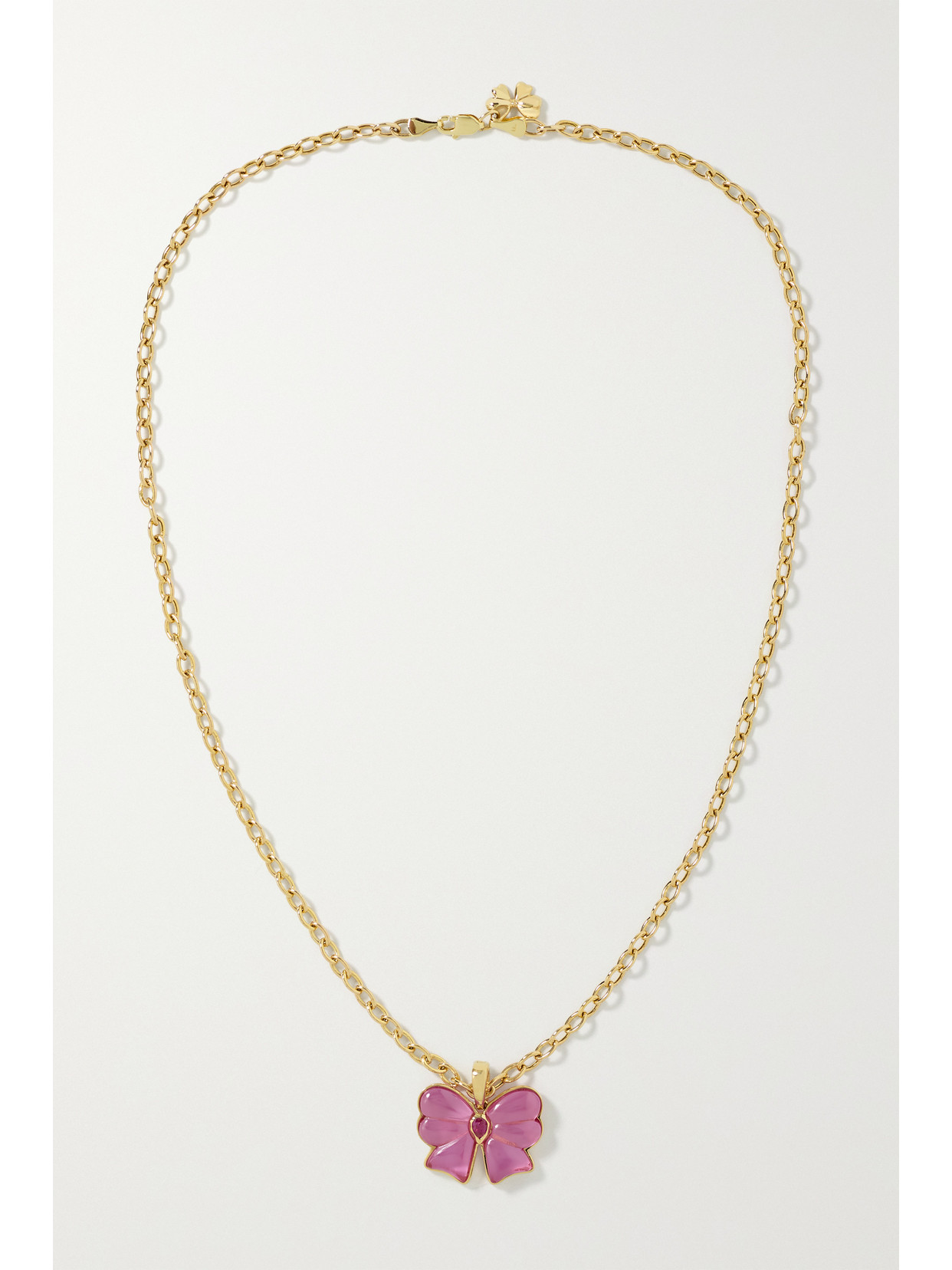 Mason And Books Berkeley 14-karat Gold, Topaz And Sapphire Necklace In Gold