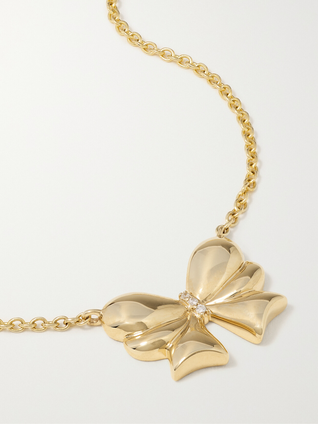 Mason and Books - Evie 14-karat Gold Diamond Necklace - one size 22 Awaiting product image
