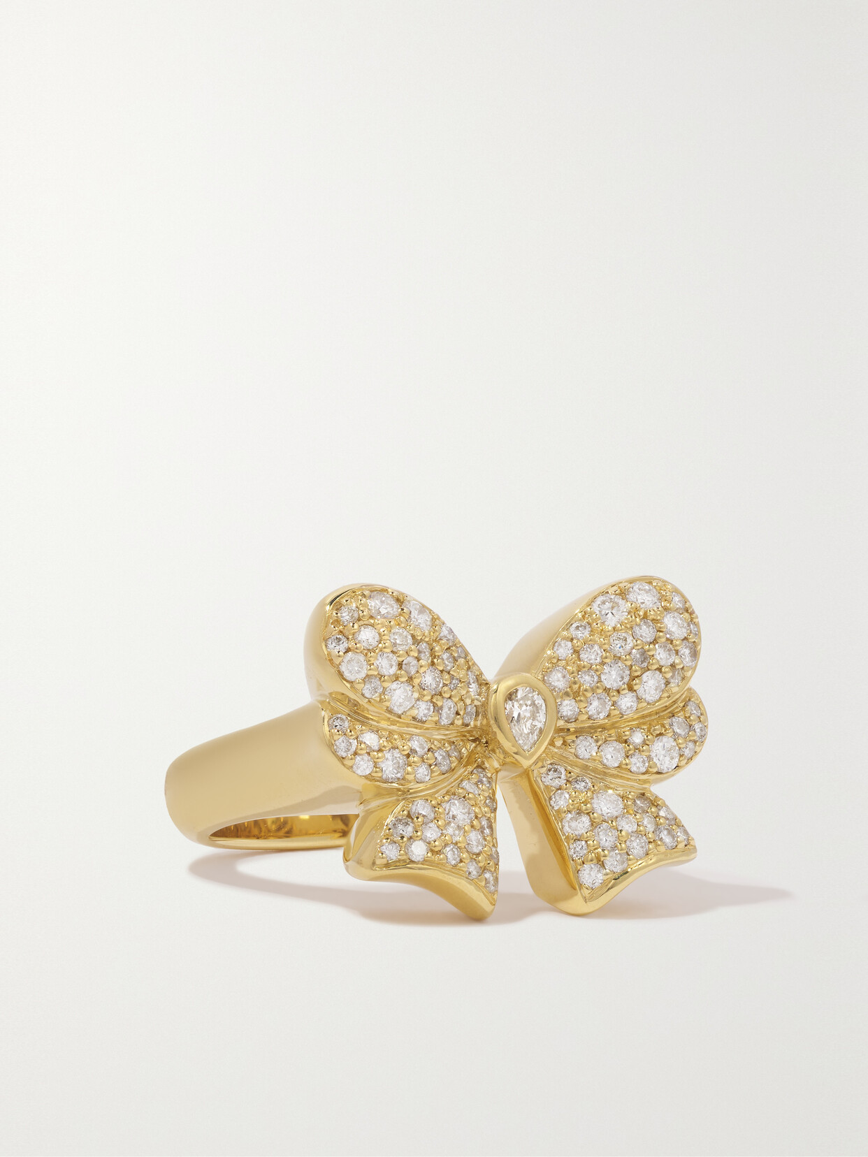 Mason and Books Sunny Bow 14-karat  Diamond Ring