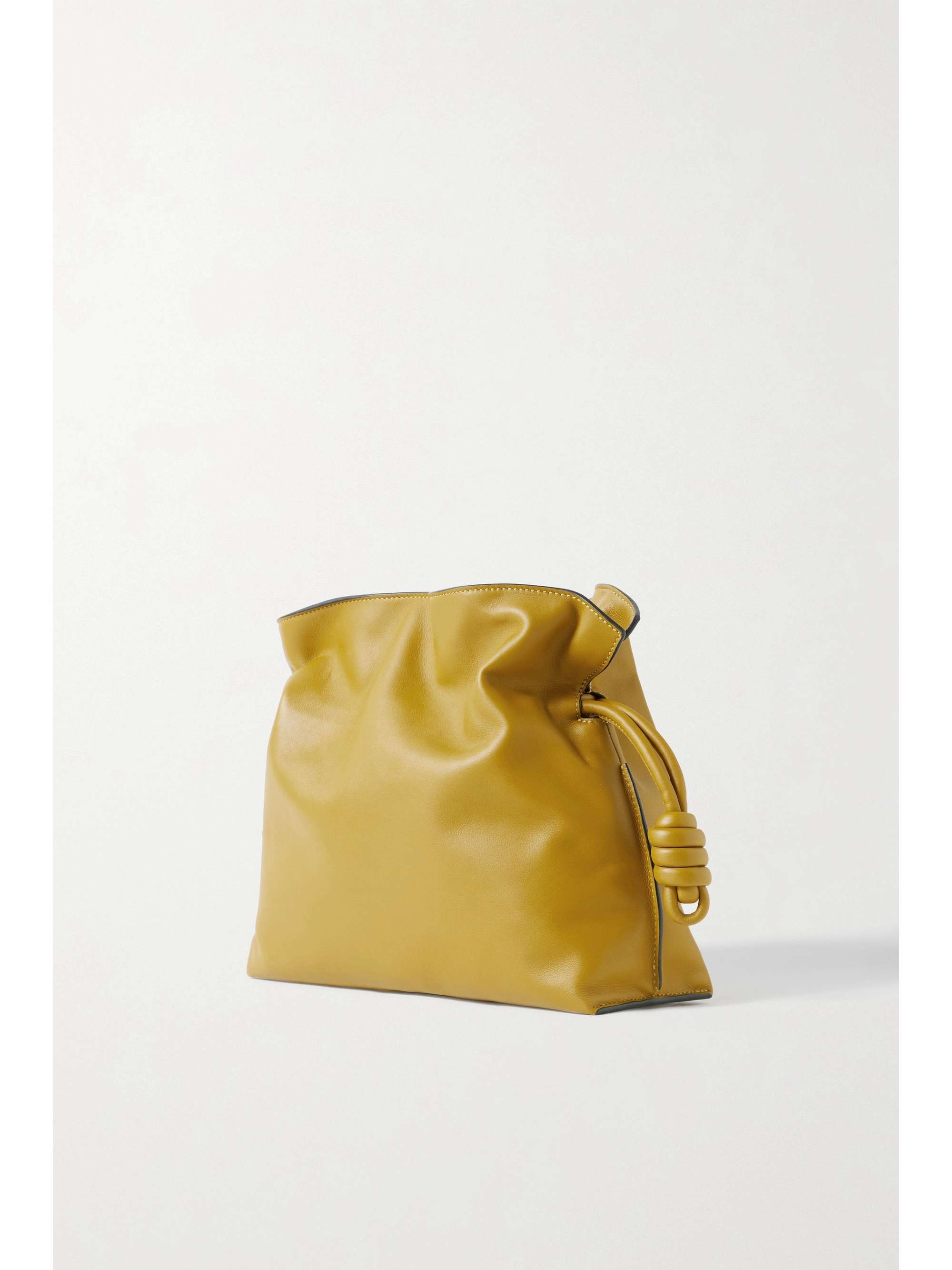 LOEWE Flamenco leather clutch