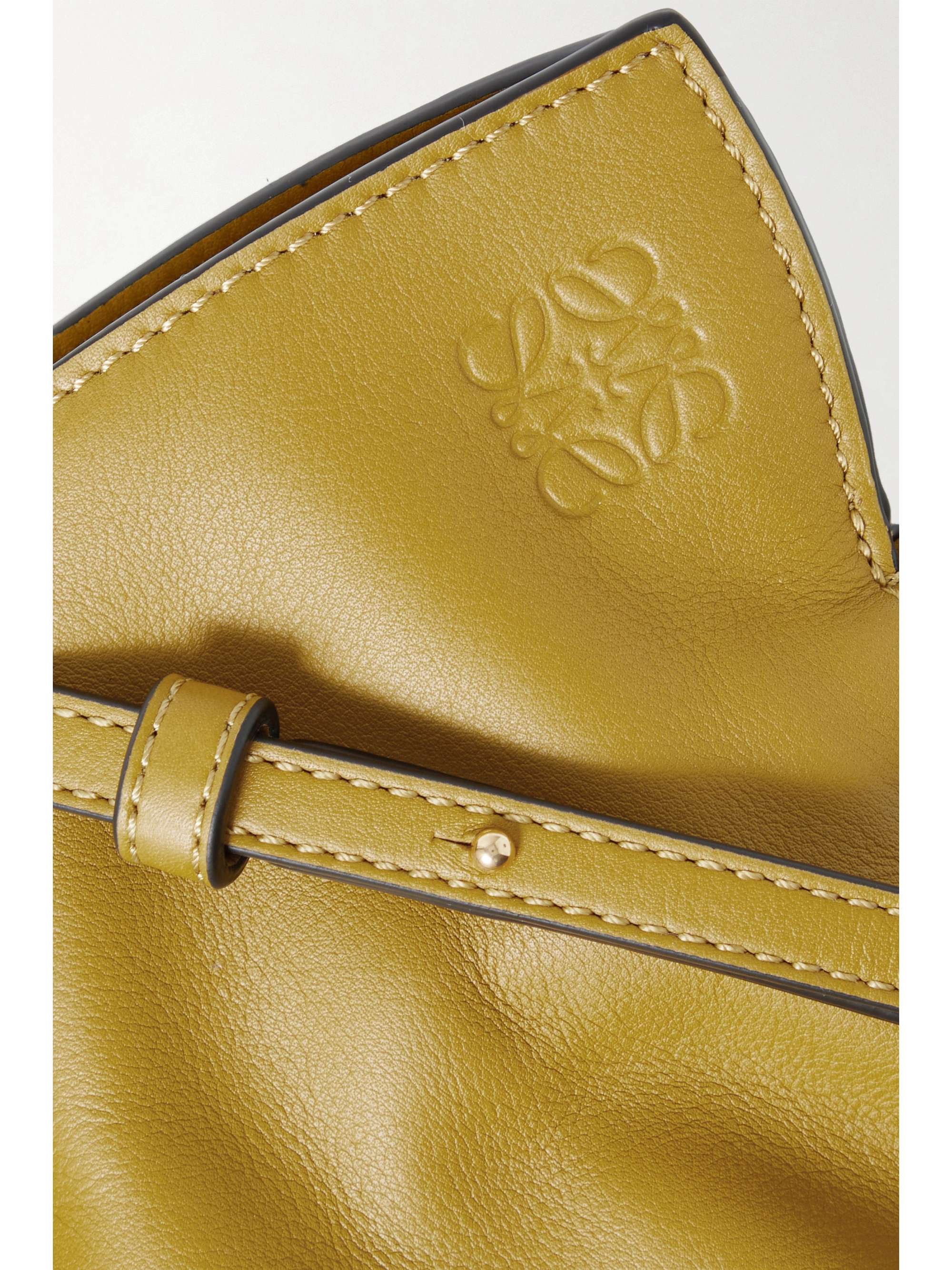 LOEWE Flamenco leather clutch