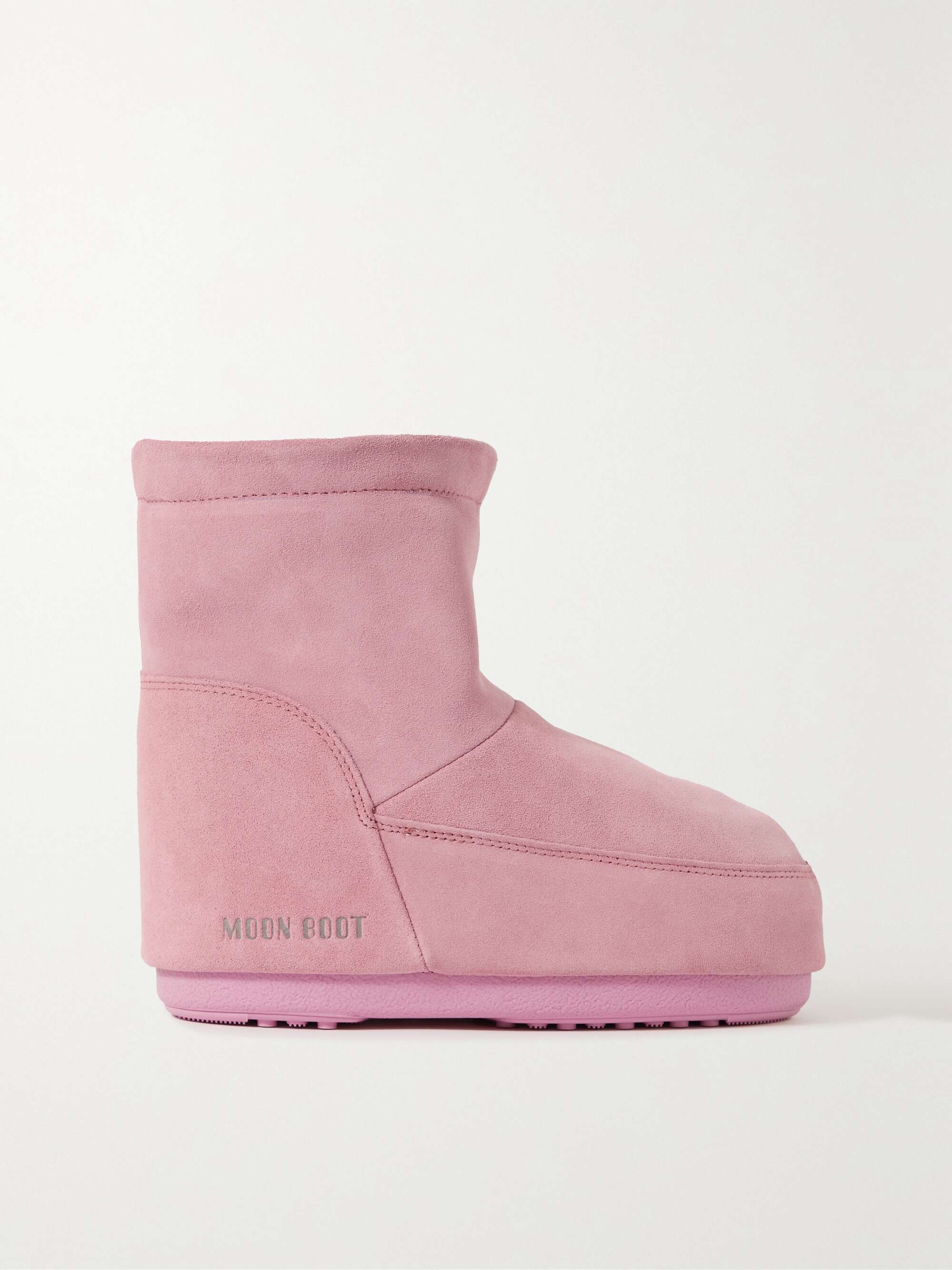 MOON BOOT Icon Low suede snow boots