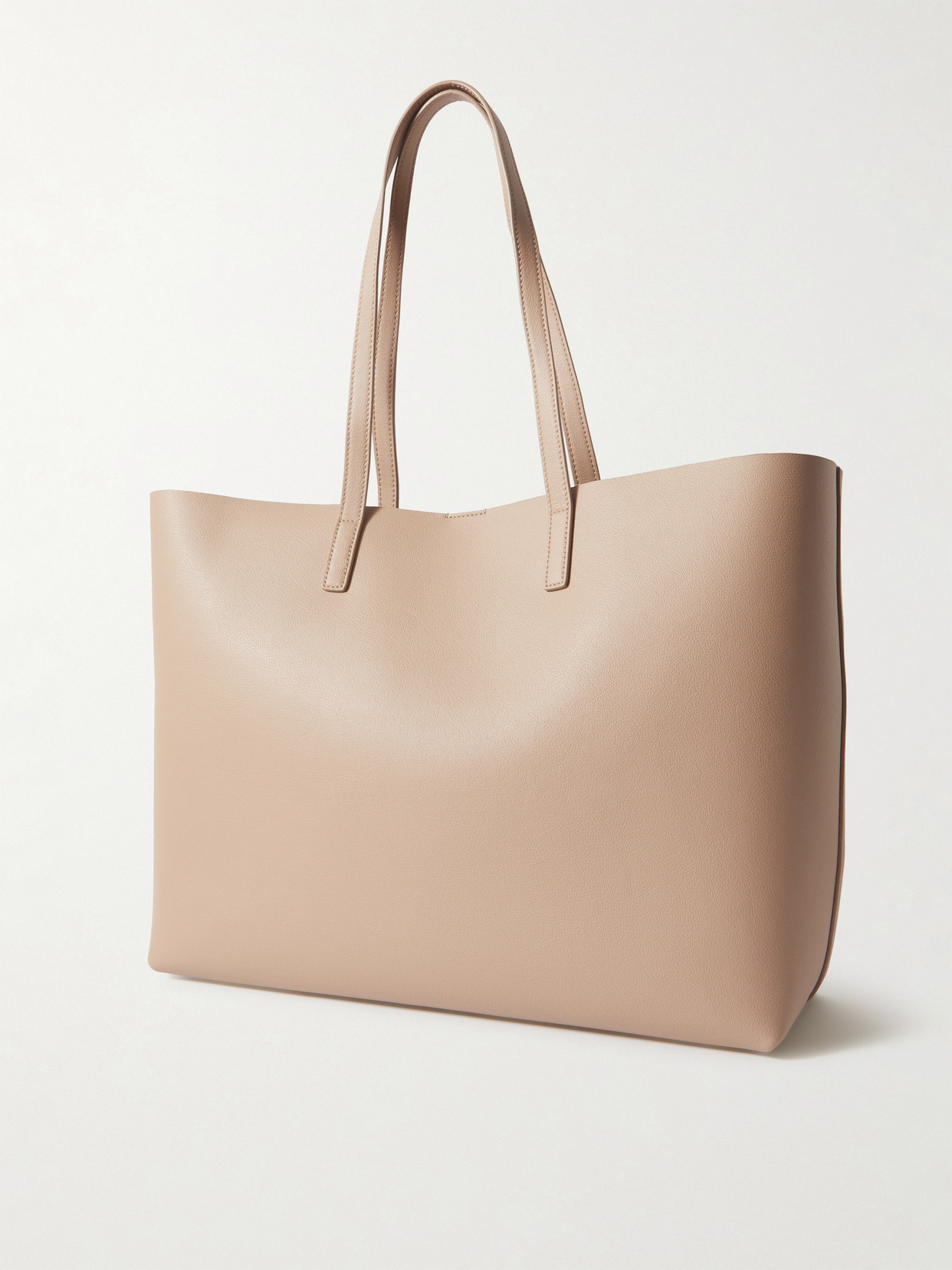 East/West Leather Tote