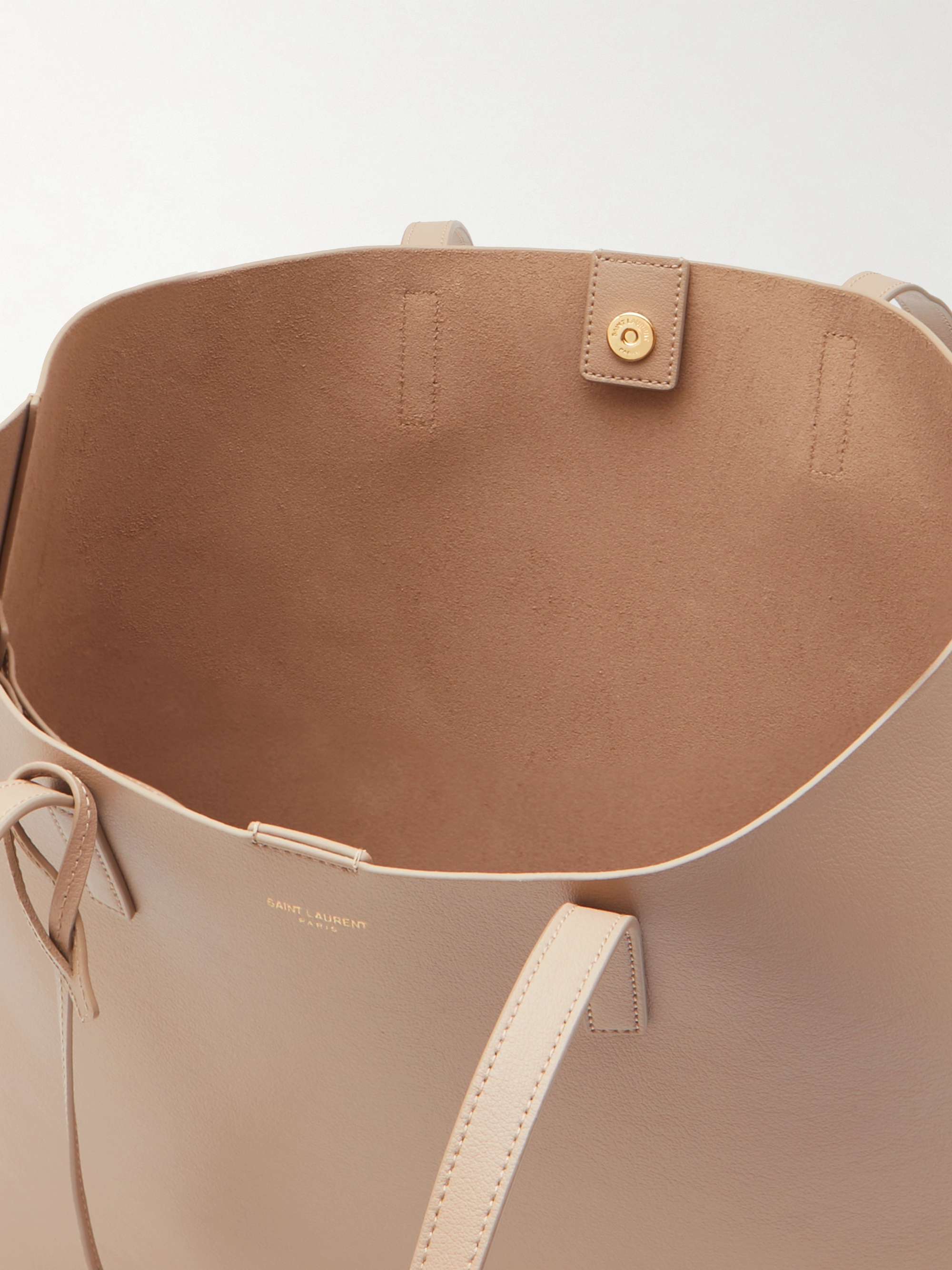SAINT LAURENT Leather tote