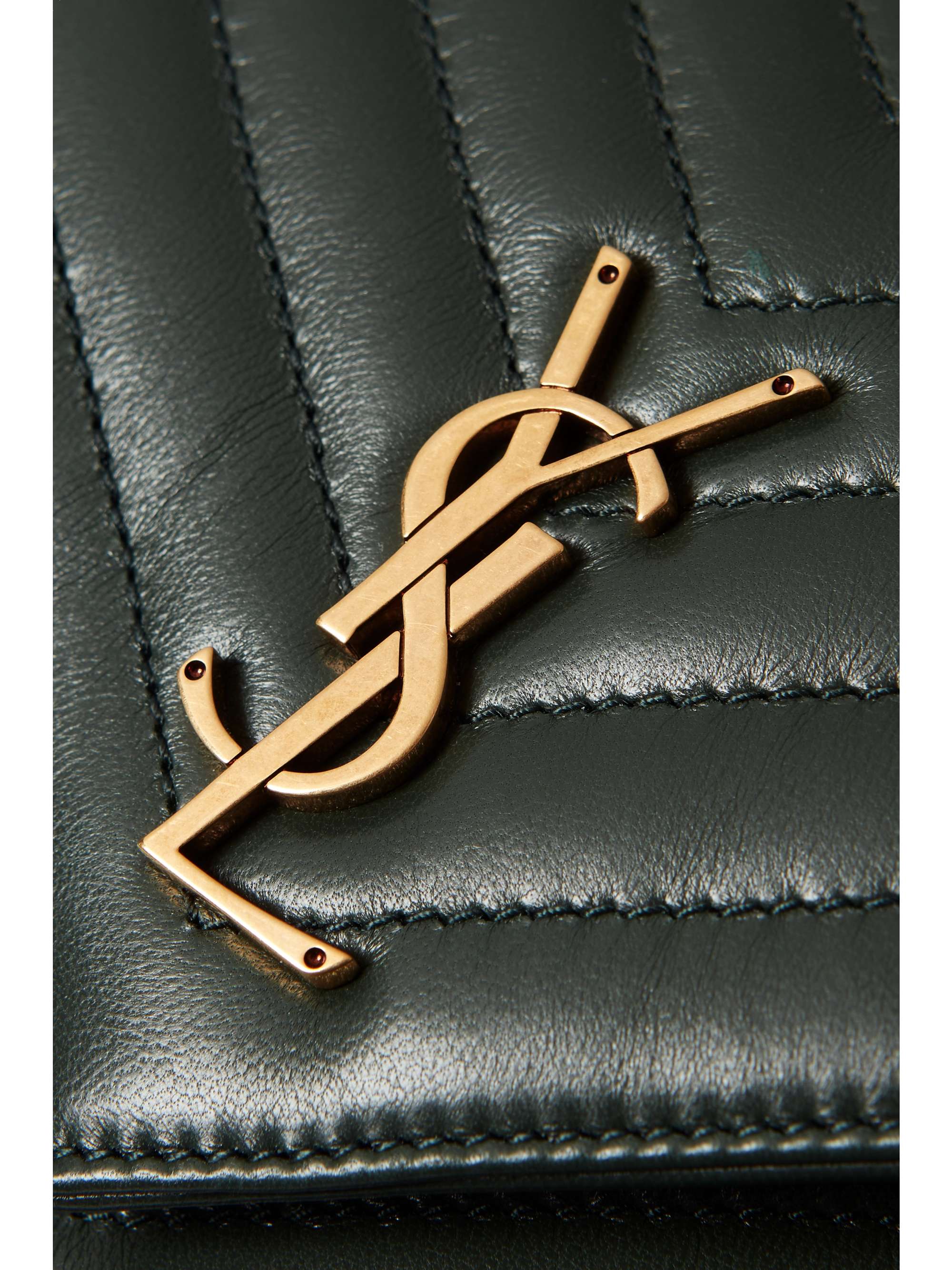 SAINT LAURENT Joe quilted leather backpack