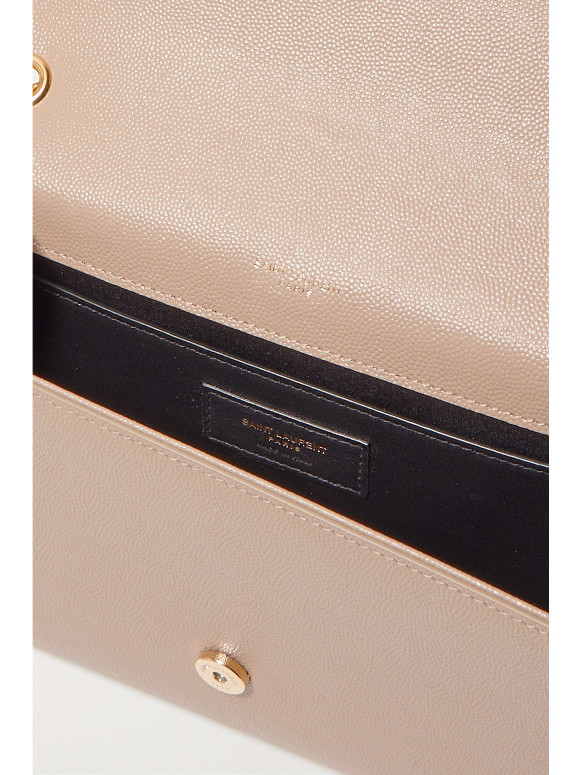 SAINT LAURENT Kate textured-leather shoulder bag