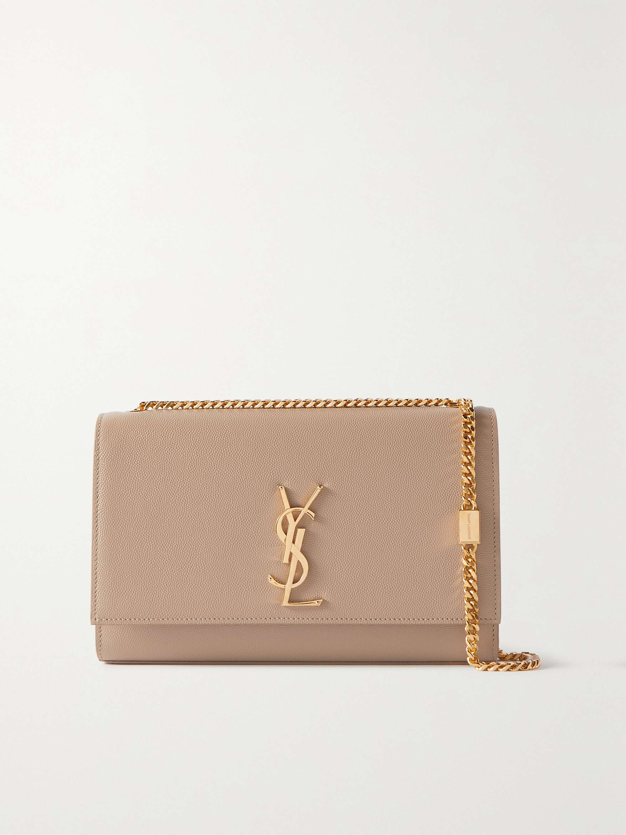 SAINT LAURENT Kate textured-leather shoulder bag | NET-A-PORTER