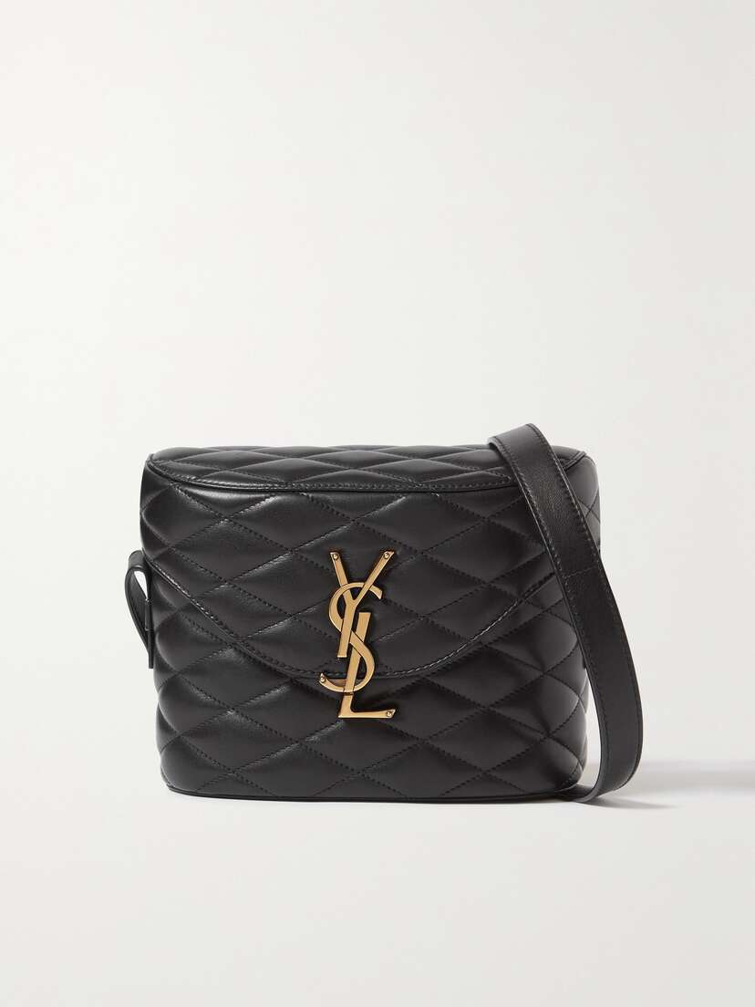 Saint Laurent June Quilted Leather Shoulder Bag