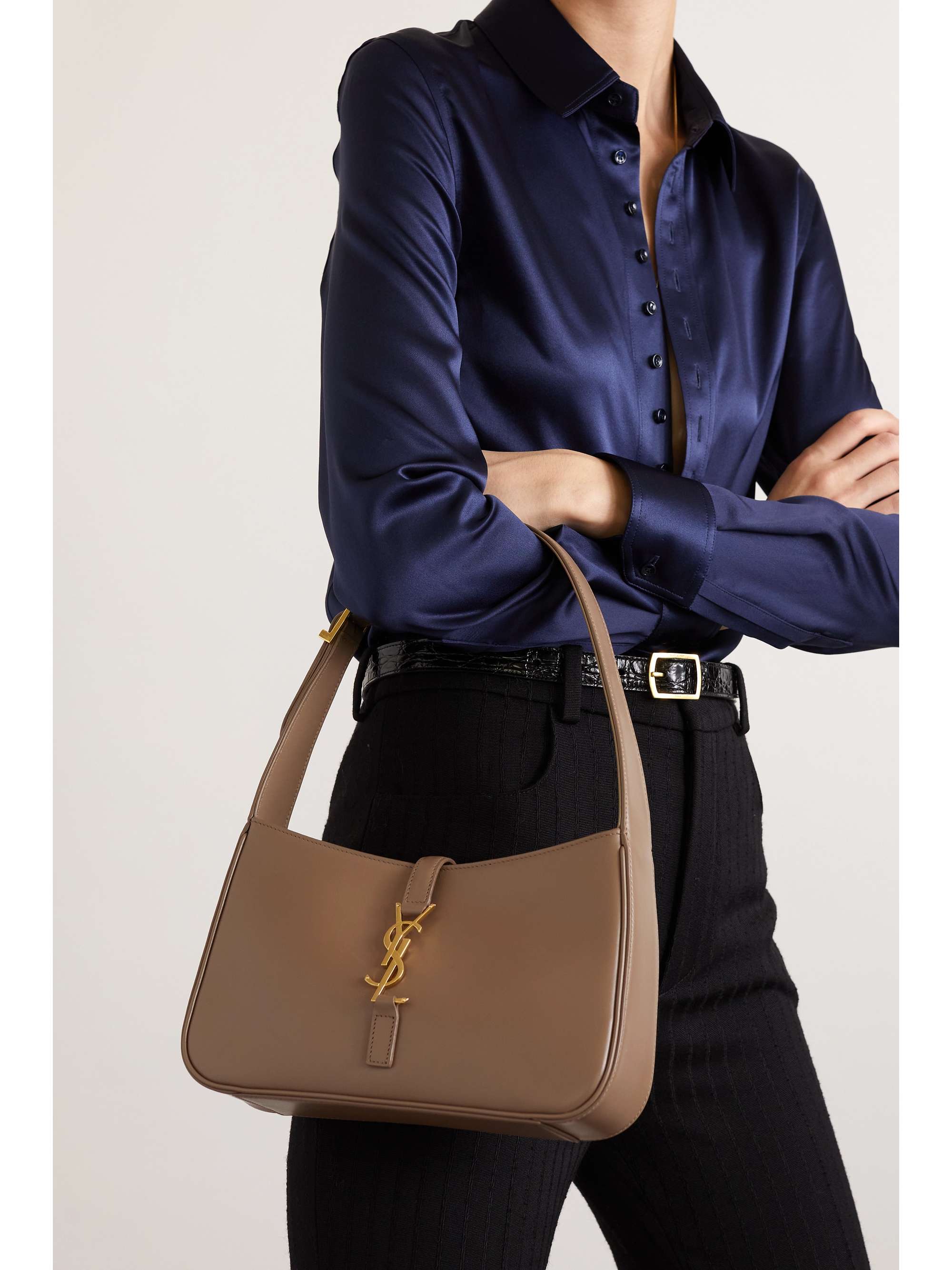 shoulder bag taupe