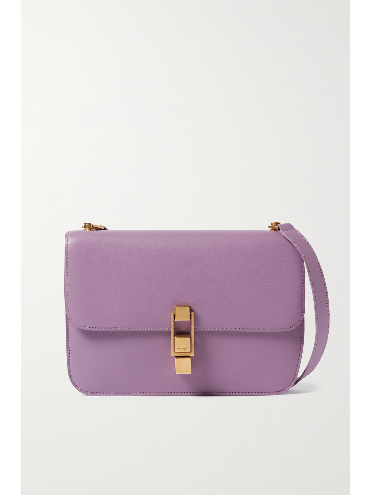 ショルダーバッグ・ポシェット SAINT LAURENT Purple Leather Le Carr?? Shoulder Bag Saint Laurent Purple Leather Le Carrã© Shoulder Bag
