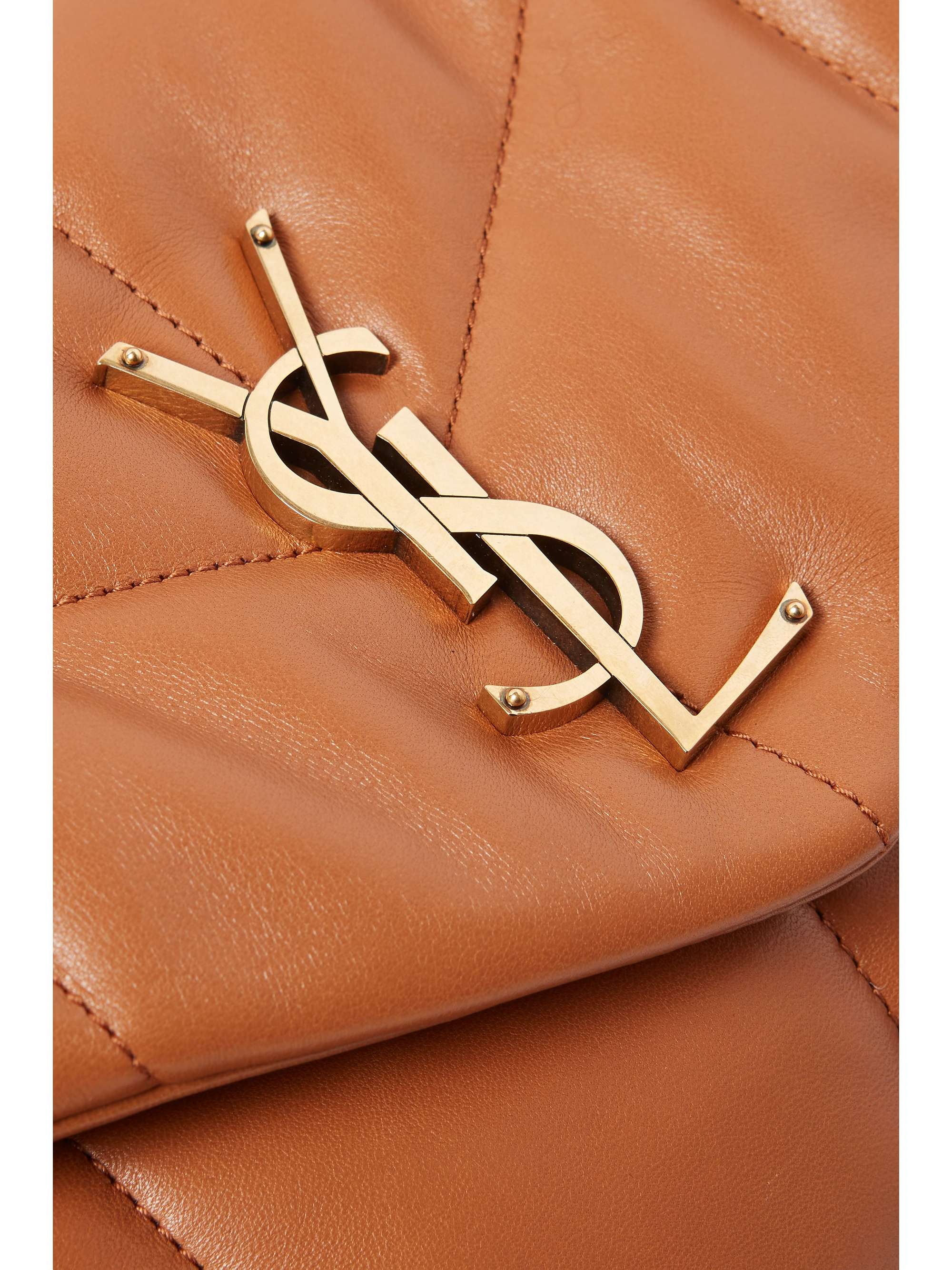 SAINT LAURENT Loulou Puffer small quilted leather shoulder bag NETAPORTER