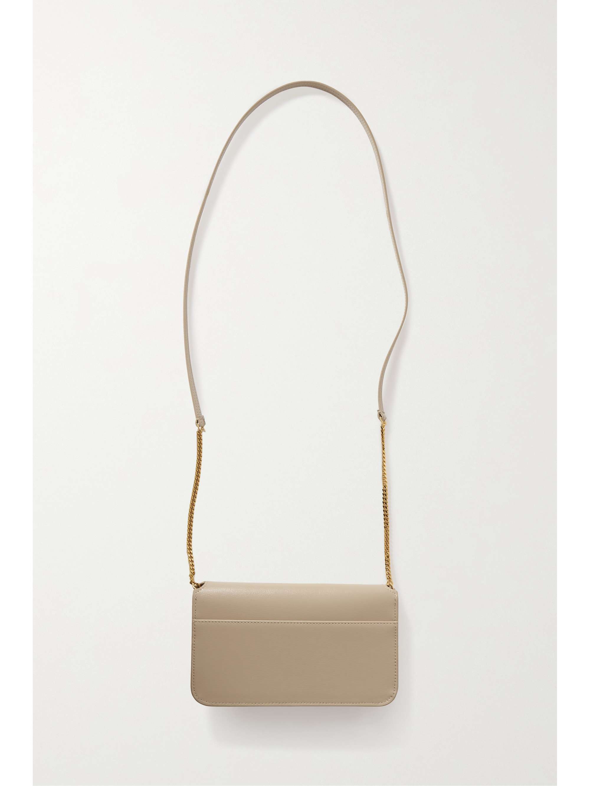 SAINT LAURENT Monogramme leather pouch
