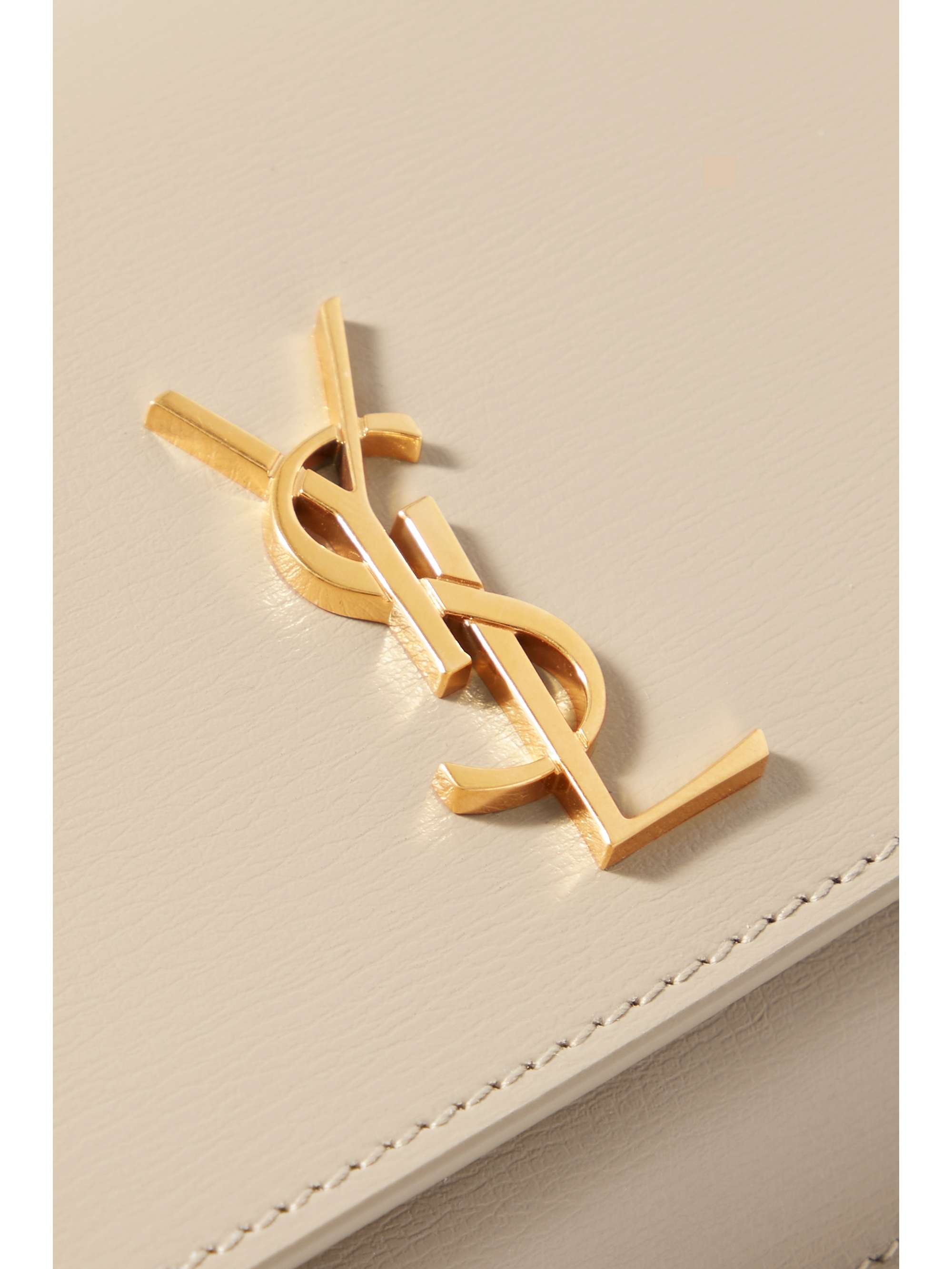 SAINT LAURENT Monogramme leather pouch
